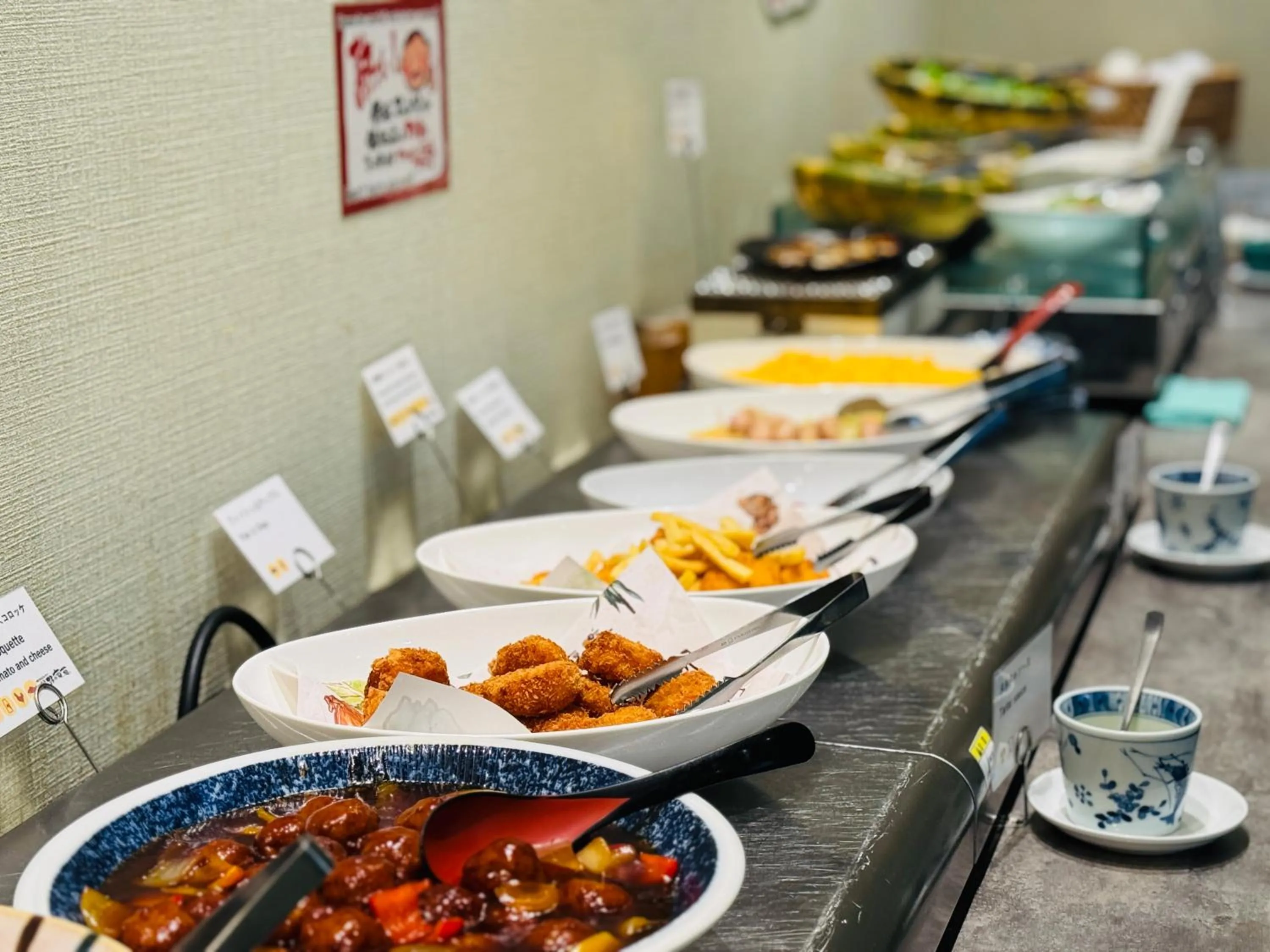 Breakfast in Shizutetsu Hotel Prezio Kyoto Karasumaoike