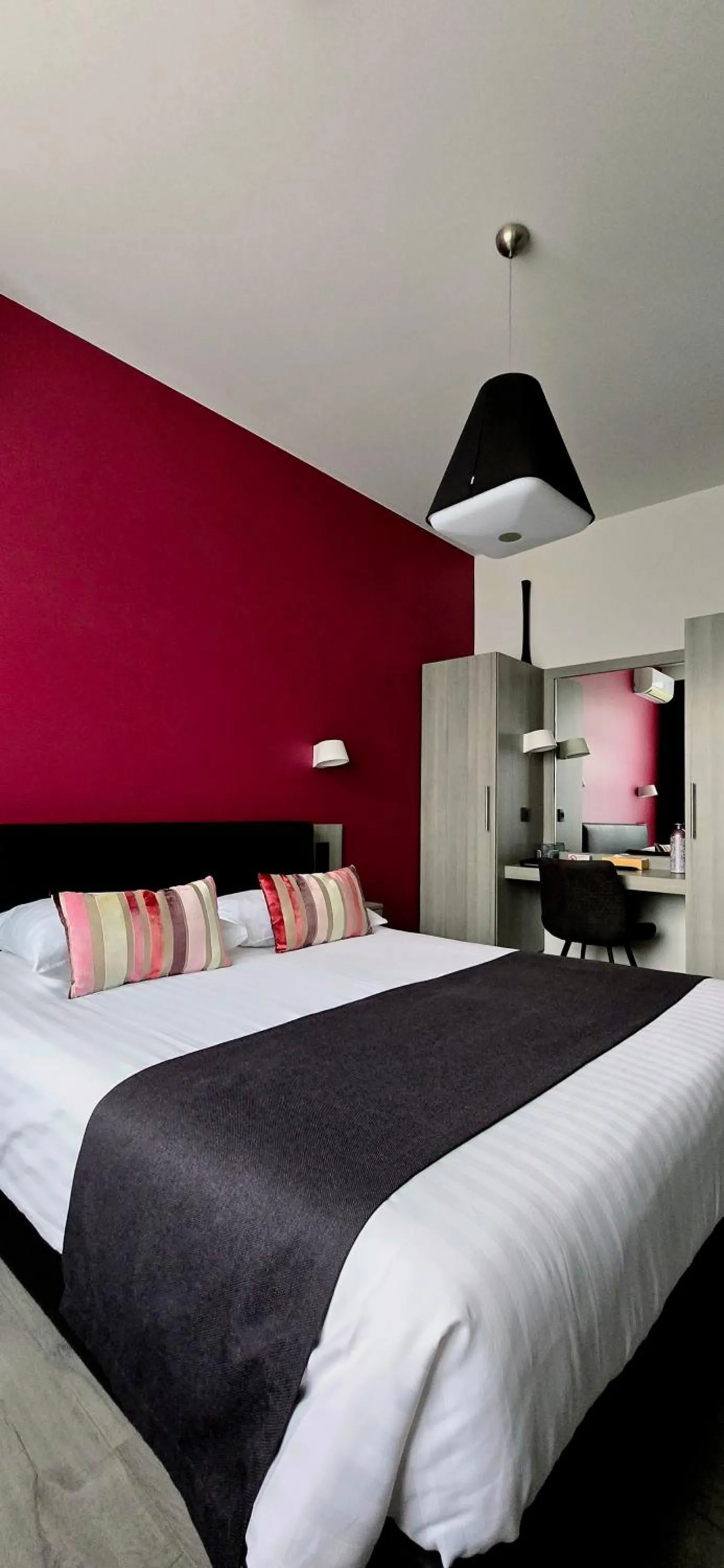 Decorative detail, Bed in Belrom Hotel