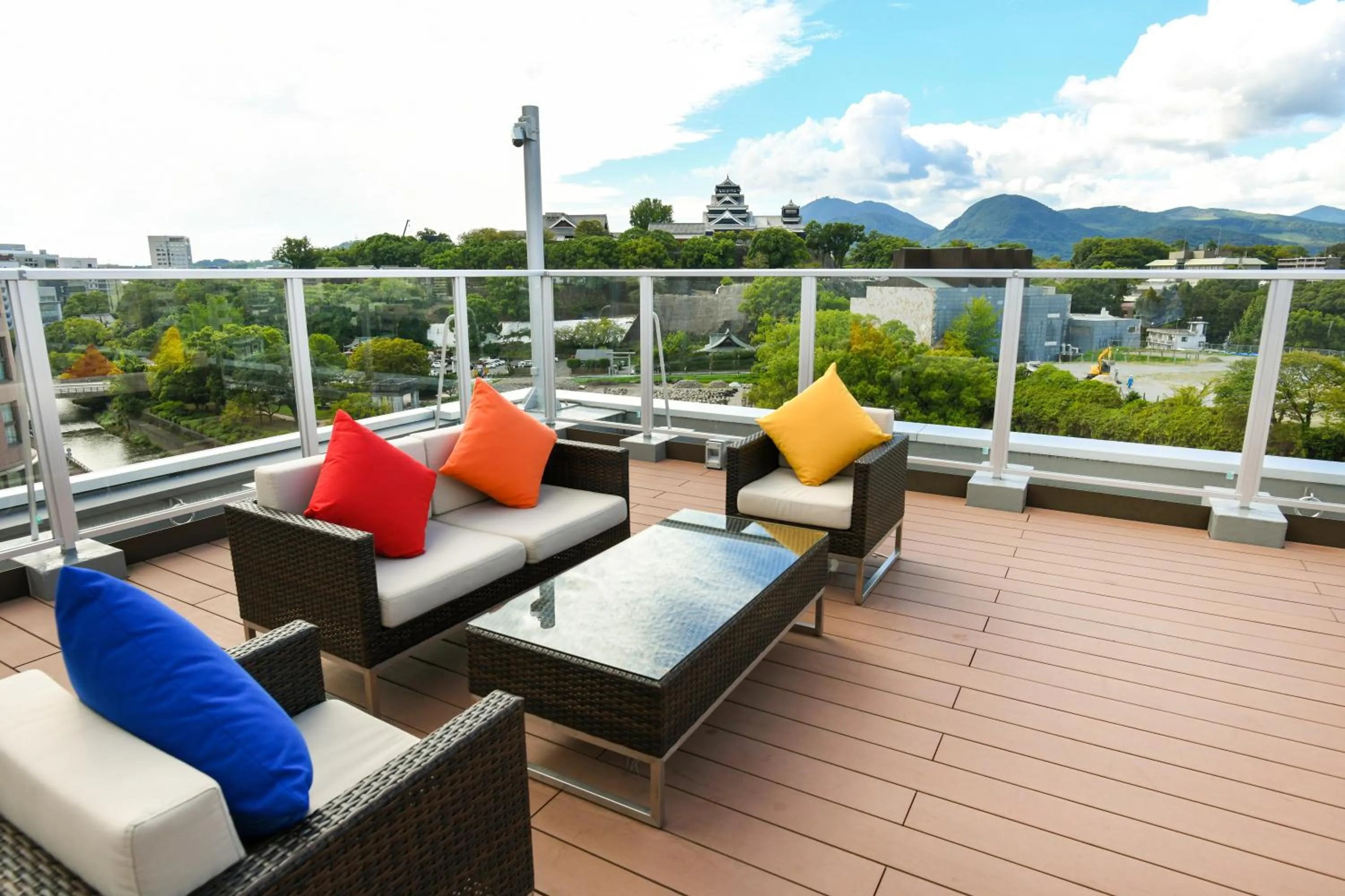 Area and facilities in &and COMFY HOTEL Kumamoto Jo View