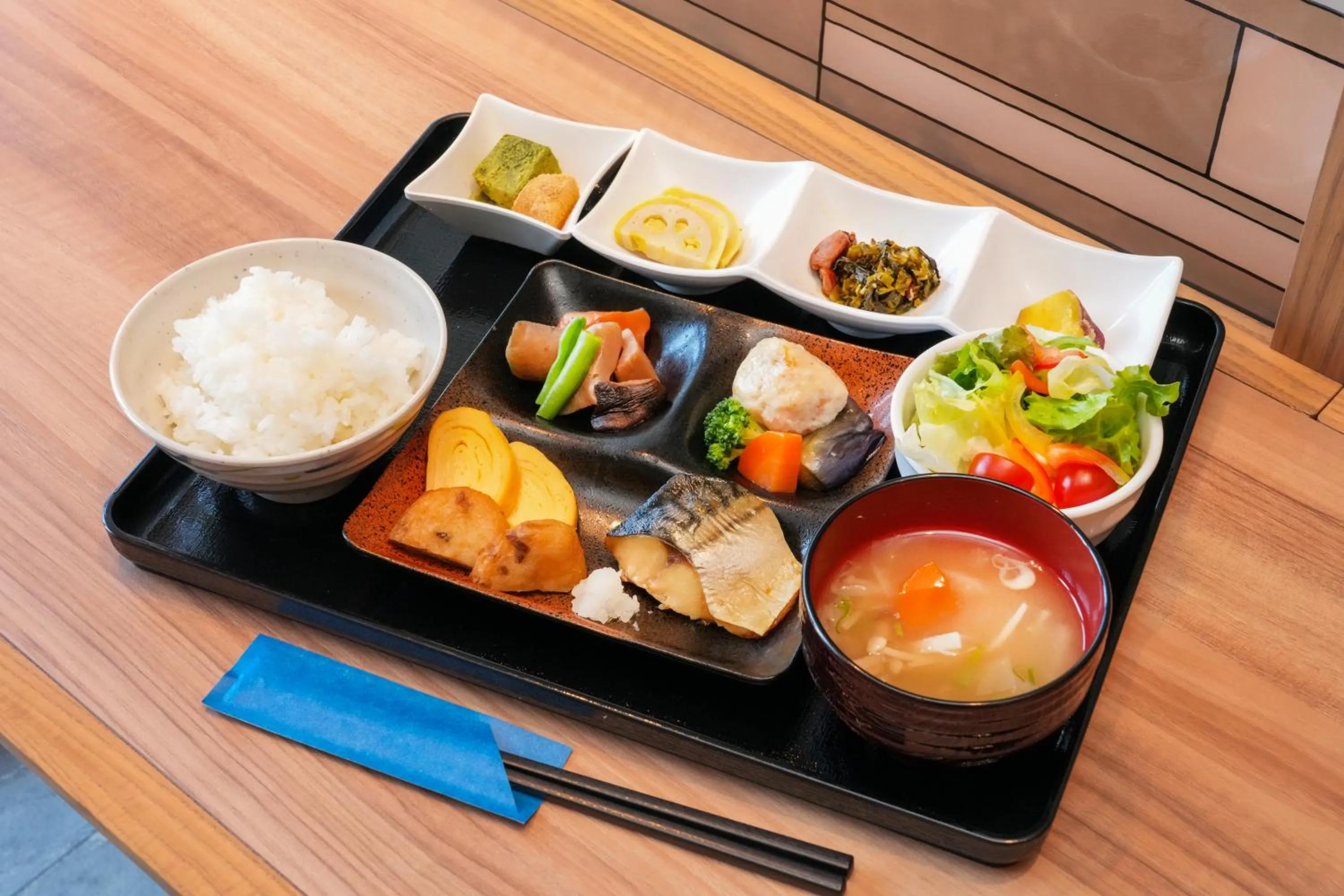 Breakfast in &and COMFY HOTEL Kumamoto Jo View