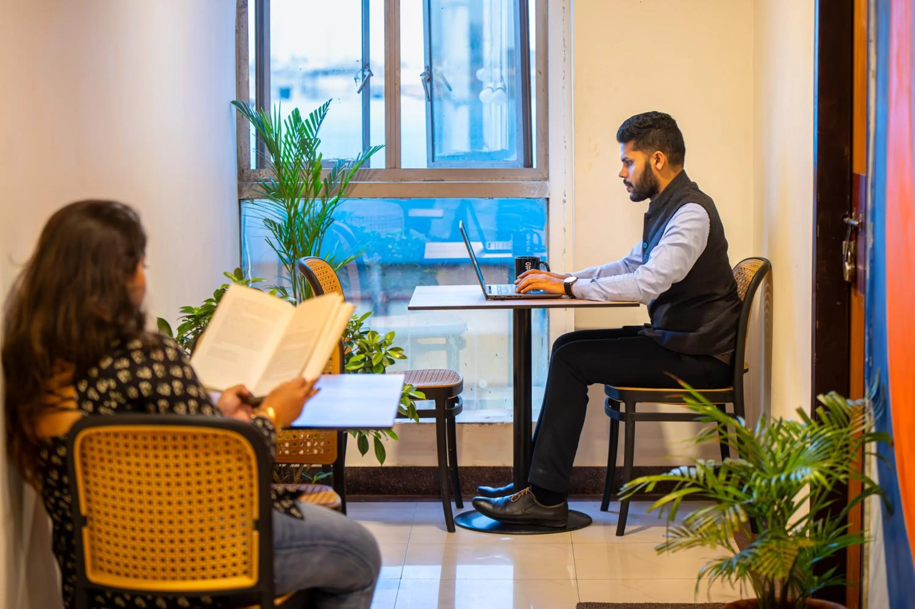 Seating area in Offbeat CCU