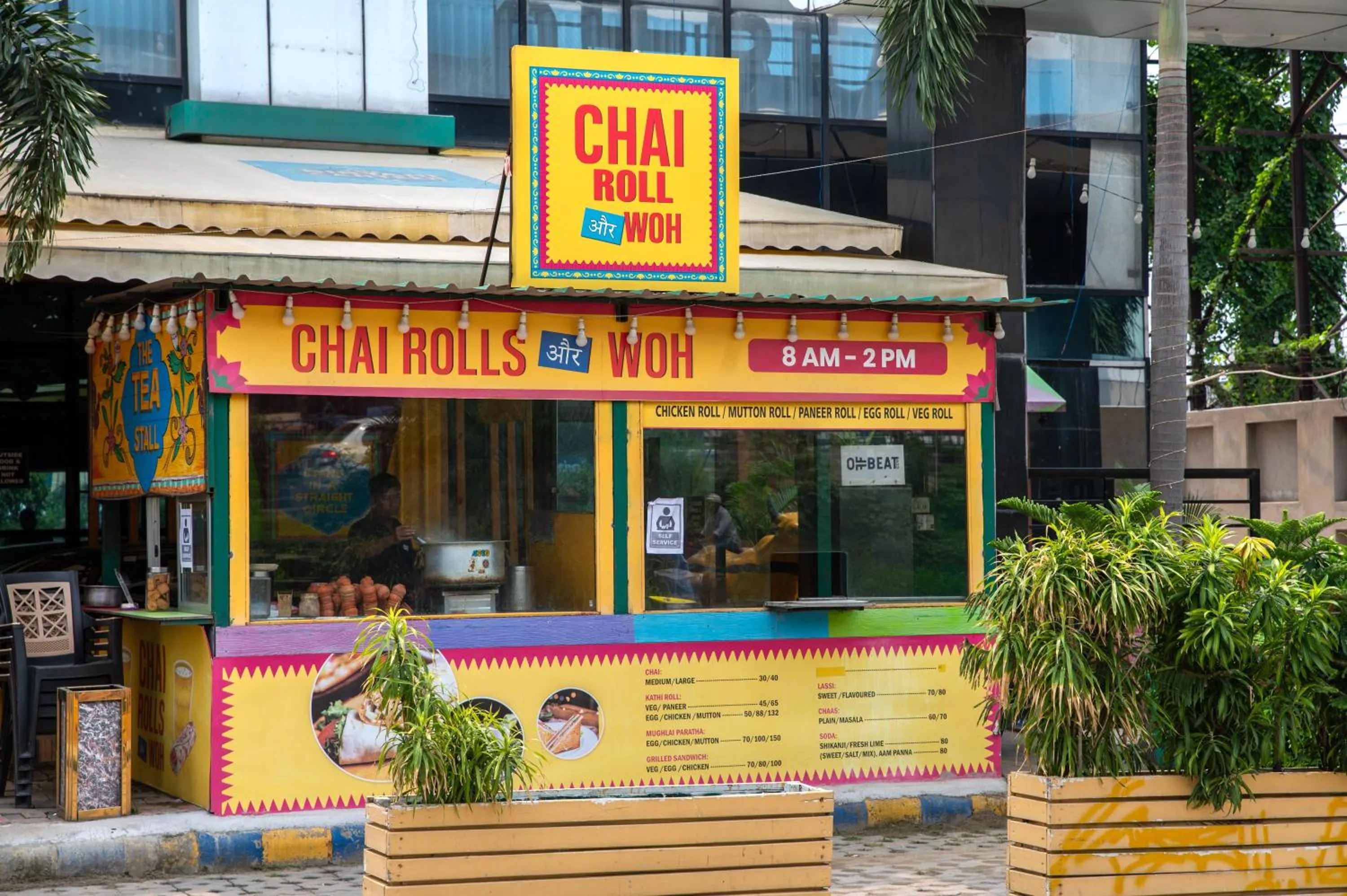 Restaurant/places to eat in Offbeat CCU