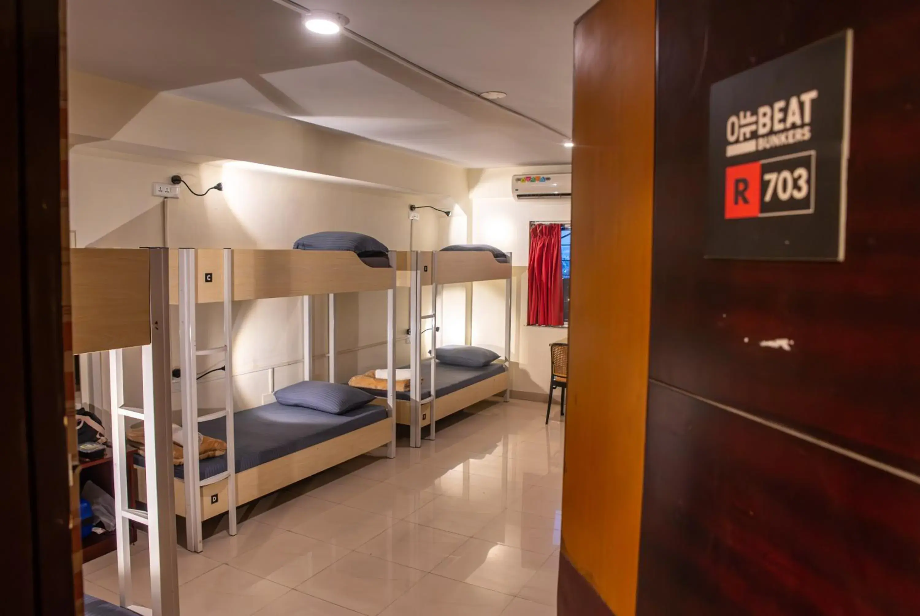 Bunk Bed in Female Dormitory Room in Offbeat CCU Bunk Bed in Female Dormitory Room in Offbeat CCU