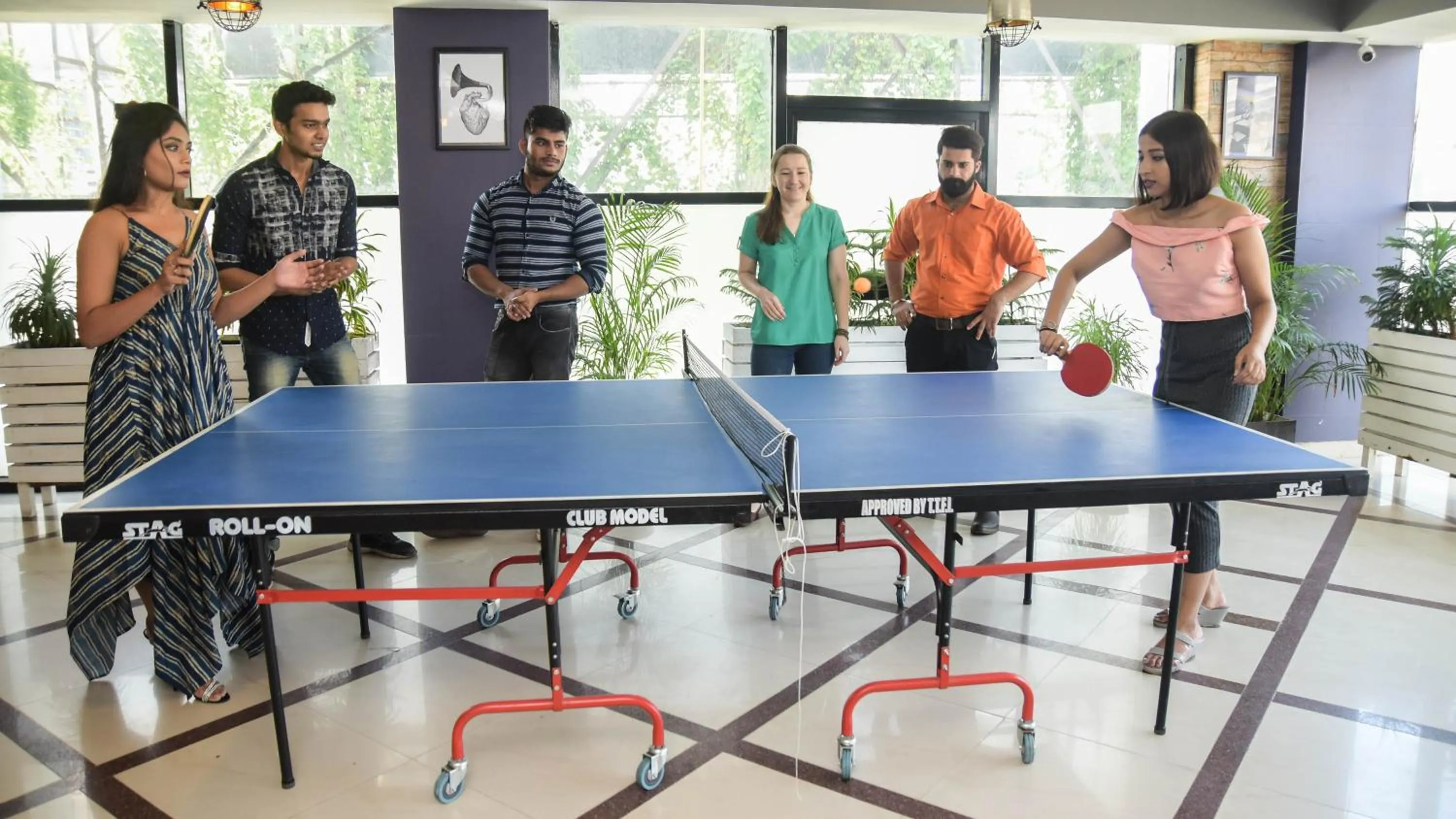 Table tennis in Offbeat CCU