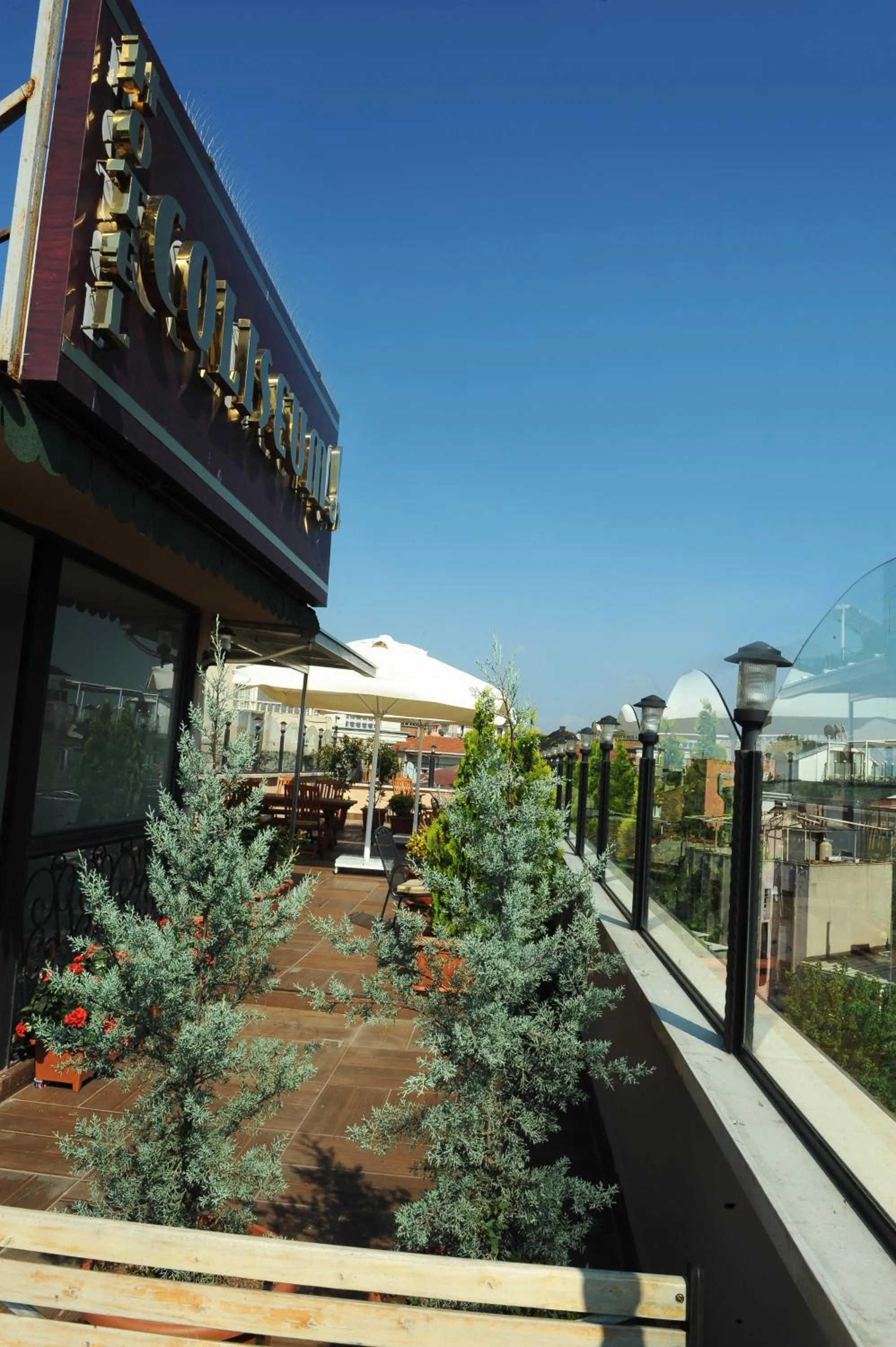 Balcony/Terrace in Hotel Coliseum