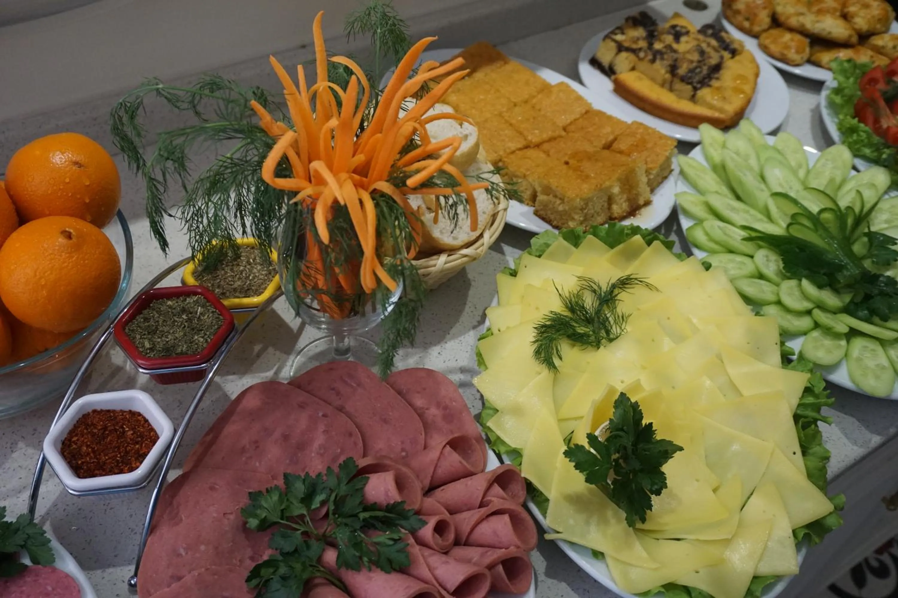 Breakfast in Hotel Coliseum