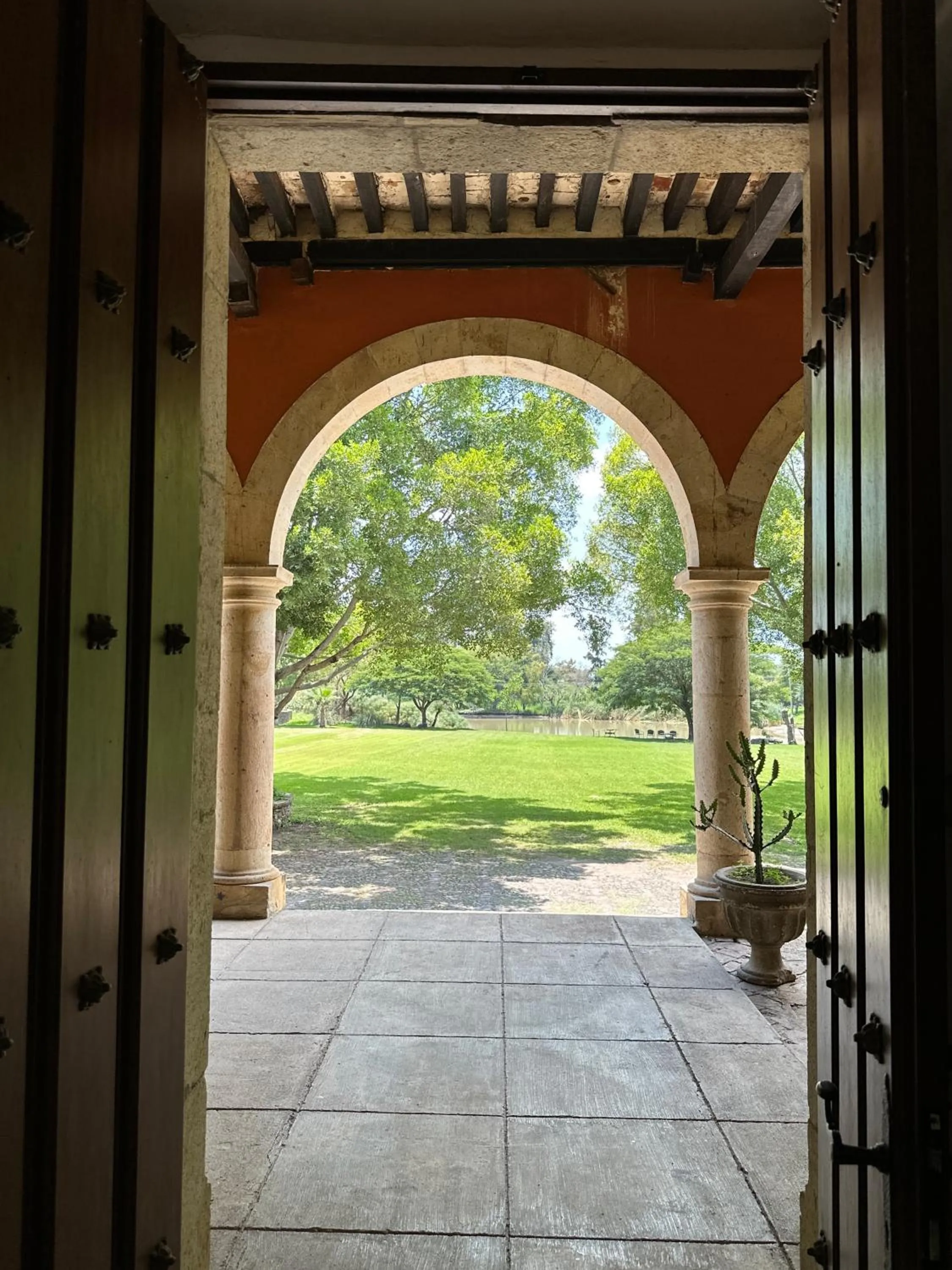 Balcony/Terrace in Hacienda Labor de Rivera Hotel Boutique & Eventos