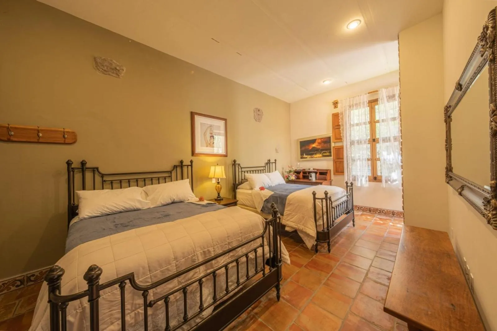 Photo of the whole room, Bed in Hacienda Labor de Rivera Hotel Boutique & Eventos