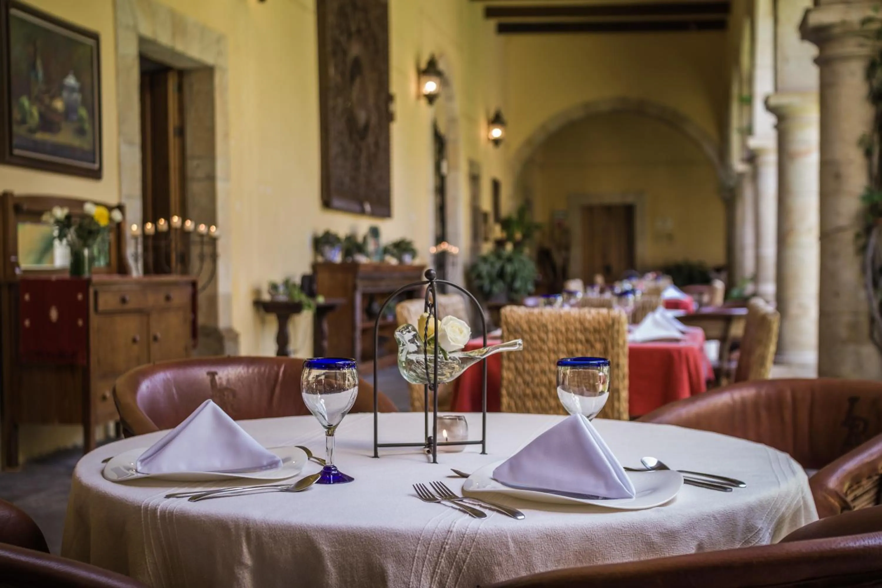 Restaurant/places to eat in Hacienda Labor de Rivera Hotel Boutique & Eventos