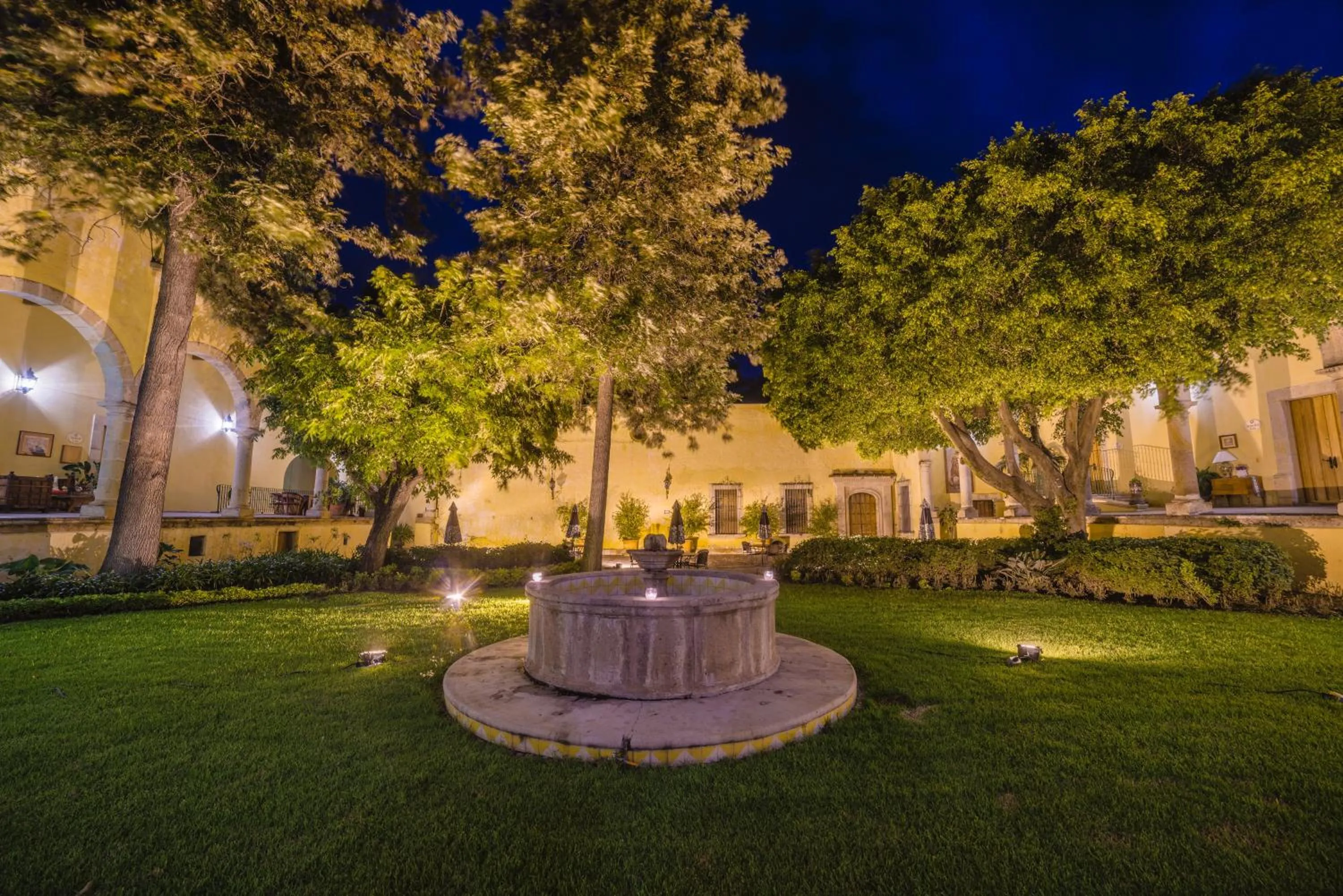 Patio in Hacienda Labor de Rivera Hotel Boutique & Eventos