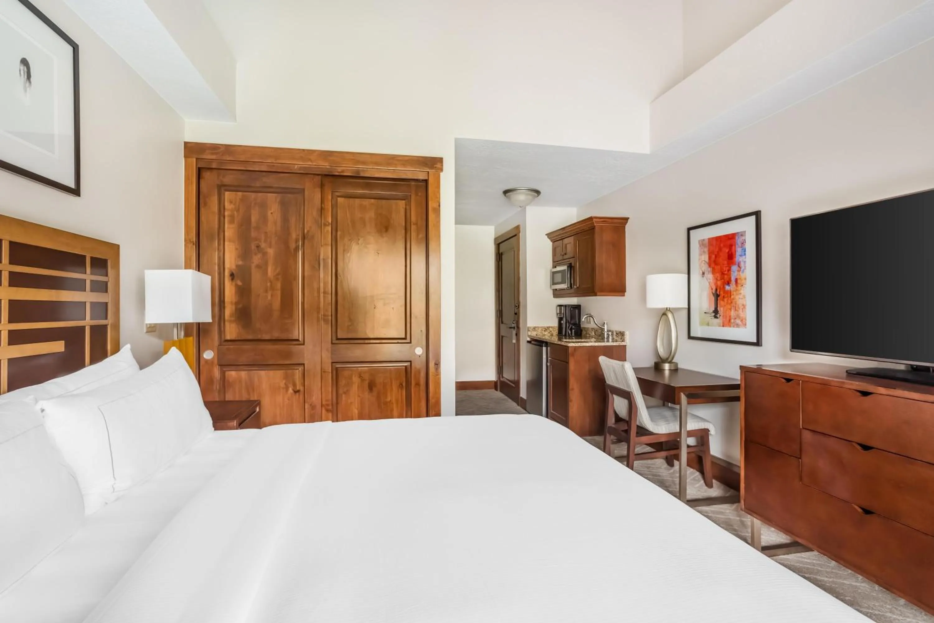 Bed in Hilton Grand Vacations Club Sunrise Lodge Park City