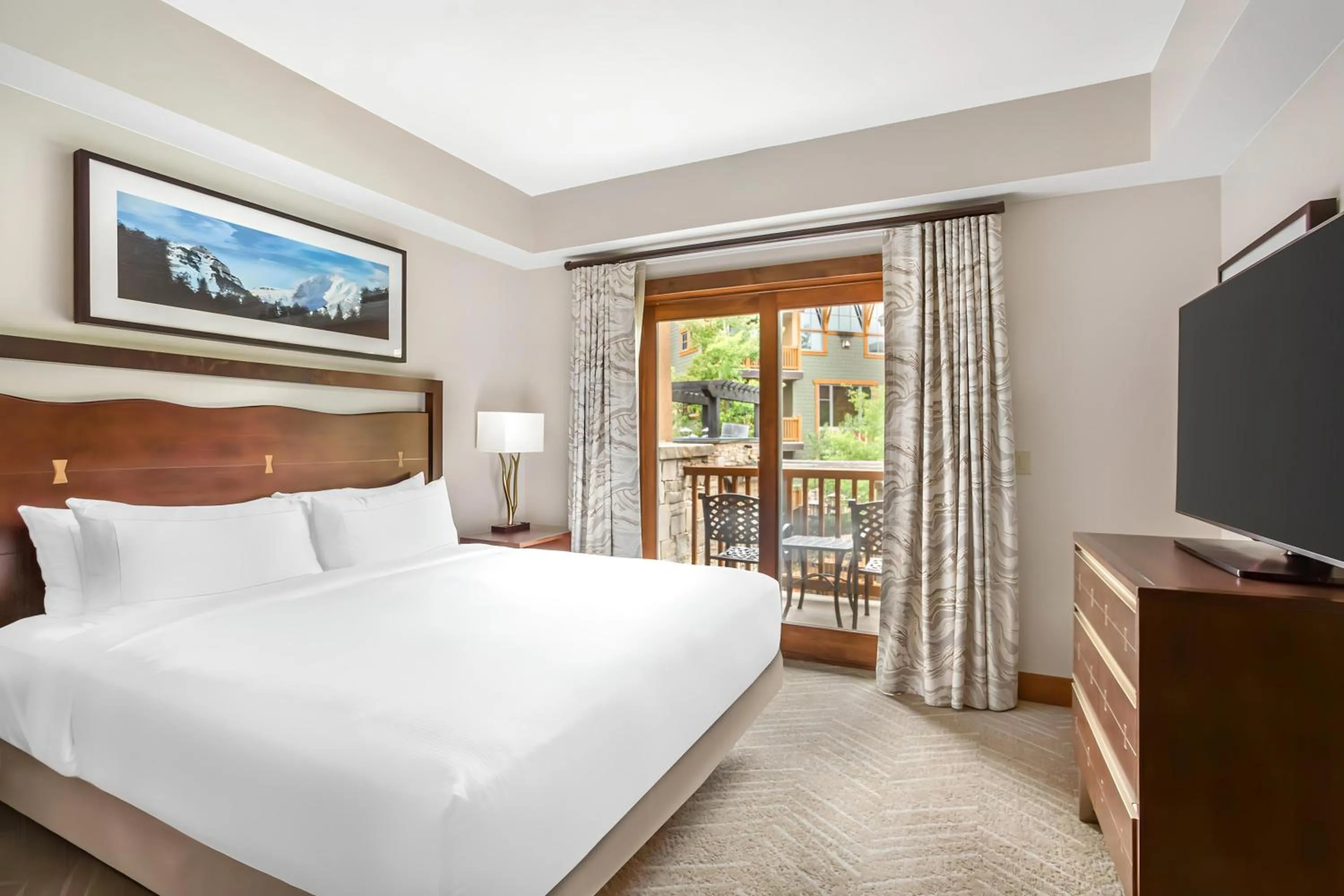 Bed in Hilton Grand Vacations Club Sunrise Lodge Park City