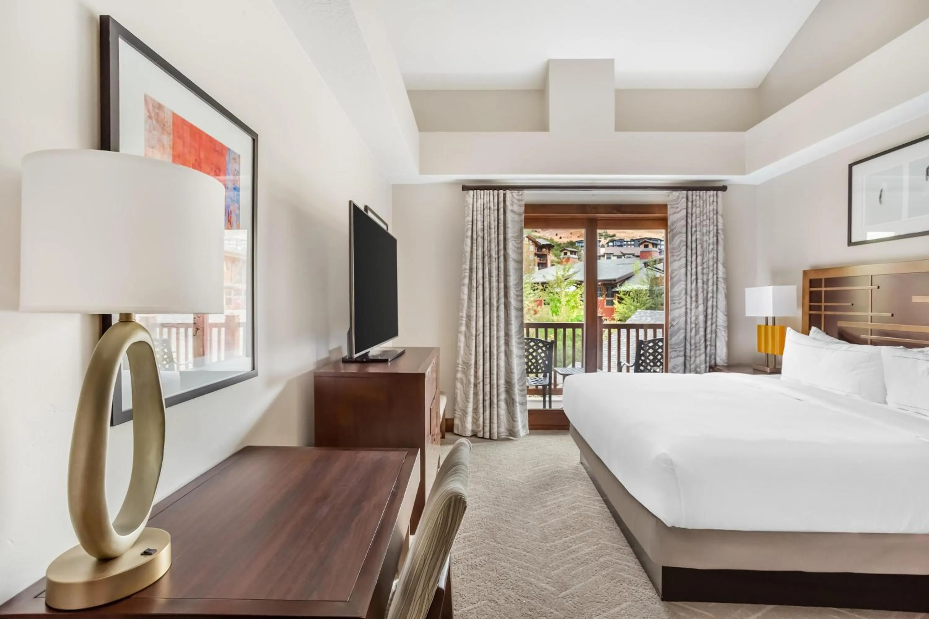 Bed in Hilton Grand Vacations Club Sunrise Lodge Park City