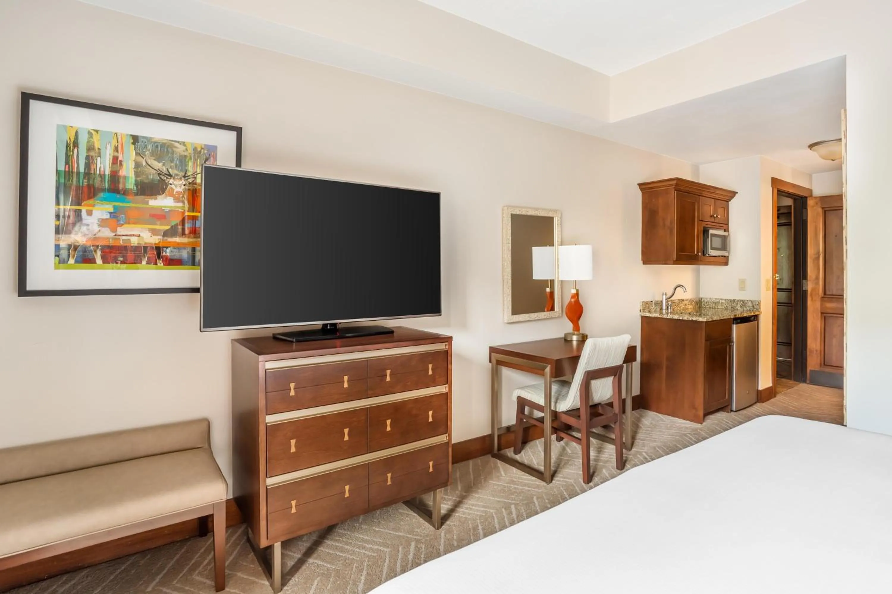 Bed in Hilton Grand Vacations Club Sunrise Lodge Park City