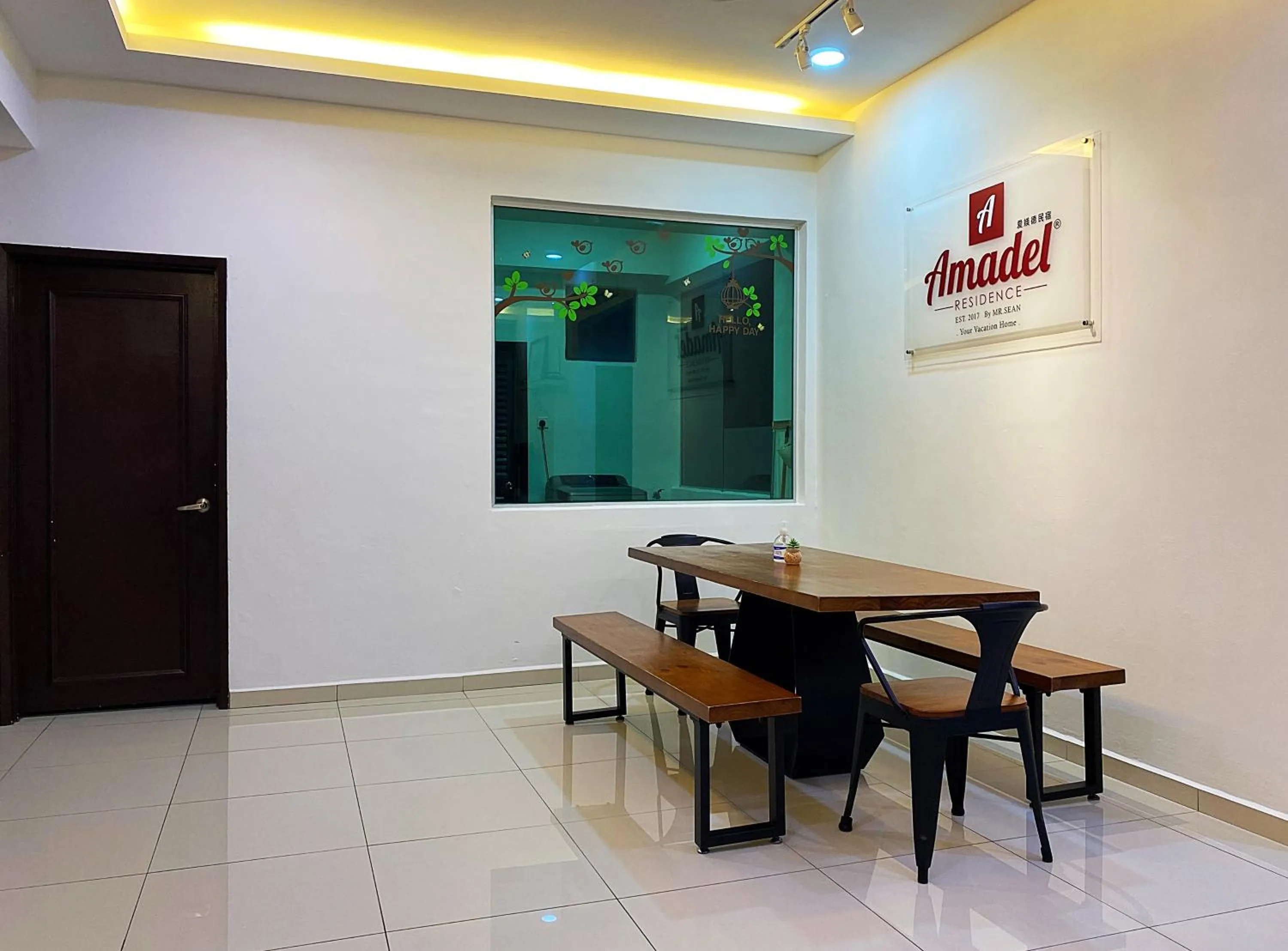 Seating area in Amadel Residence 爱媄德民宿 13