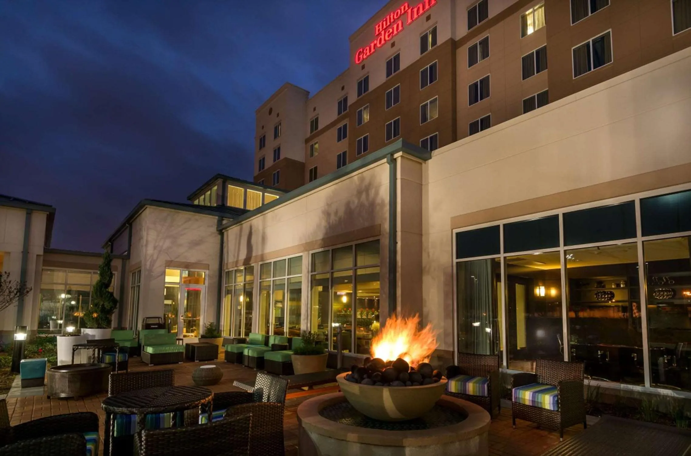 Property building in Hilton Garden Inn Houston NW America Plaza