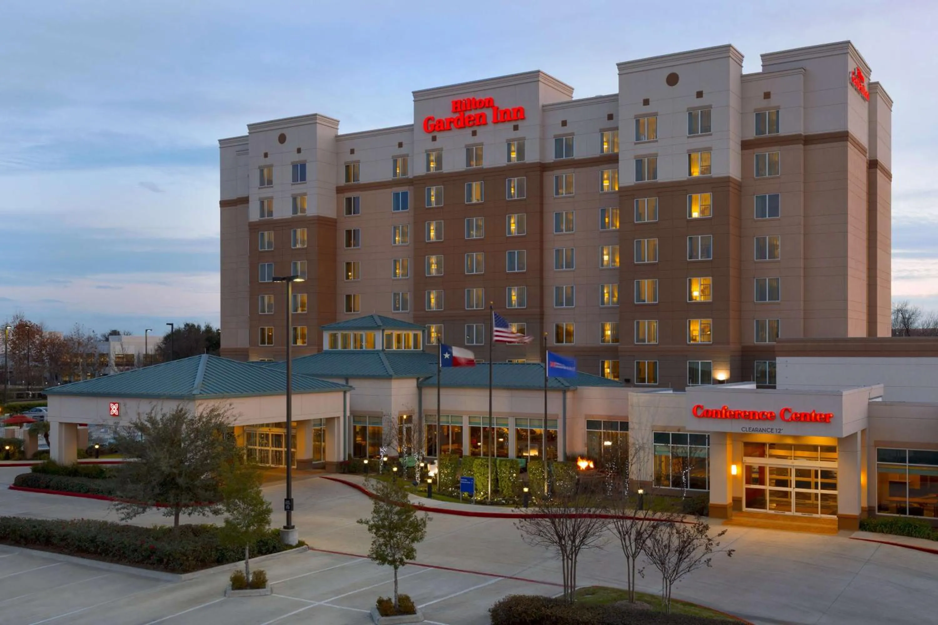 Property building in Hilton Garden Inn Houston NW America Plaza