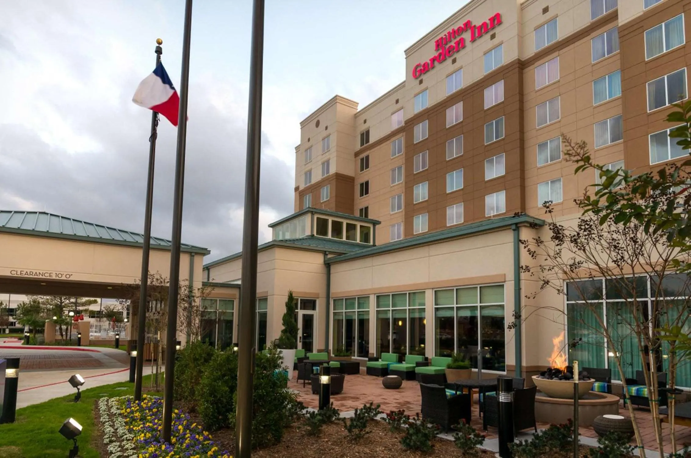 Property building in Hilton Garden Inn Houston NW America Plaza