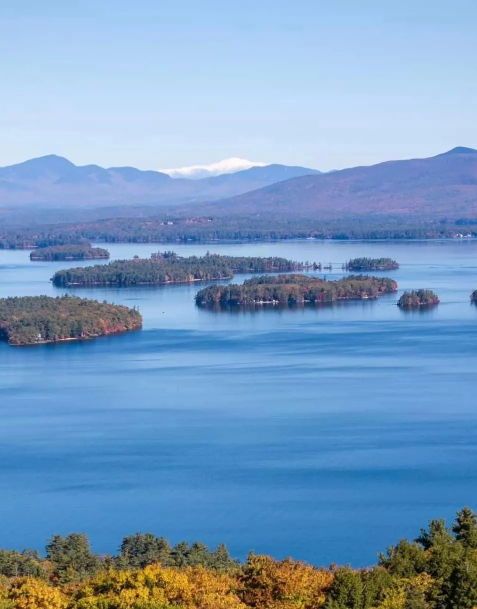 Lake view in Center Harbor Sutton House B & B