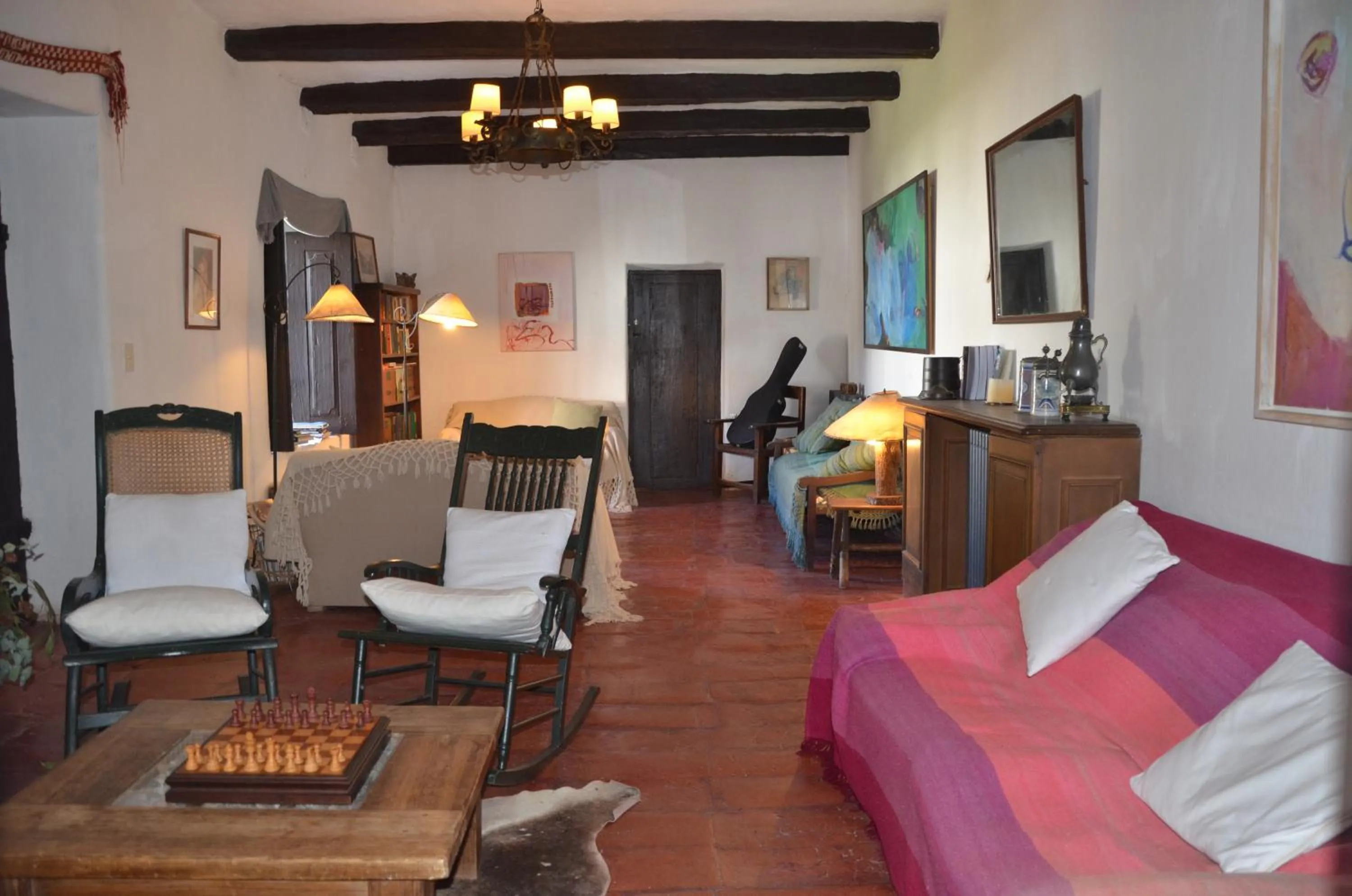 Living room in Estancia Las Tacanas