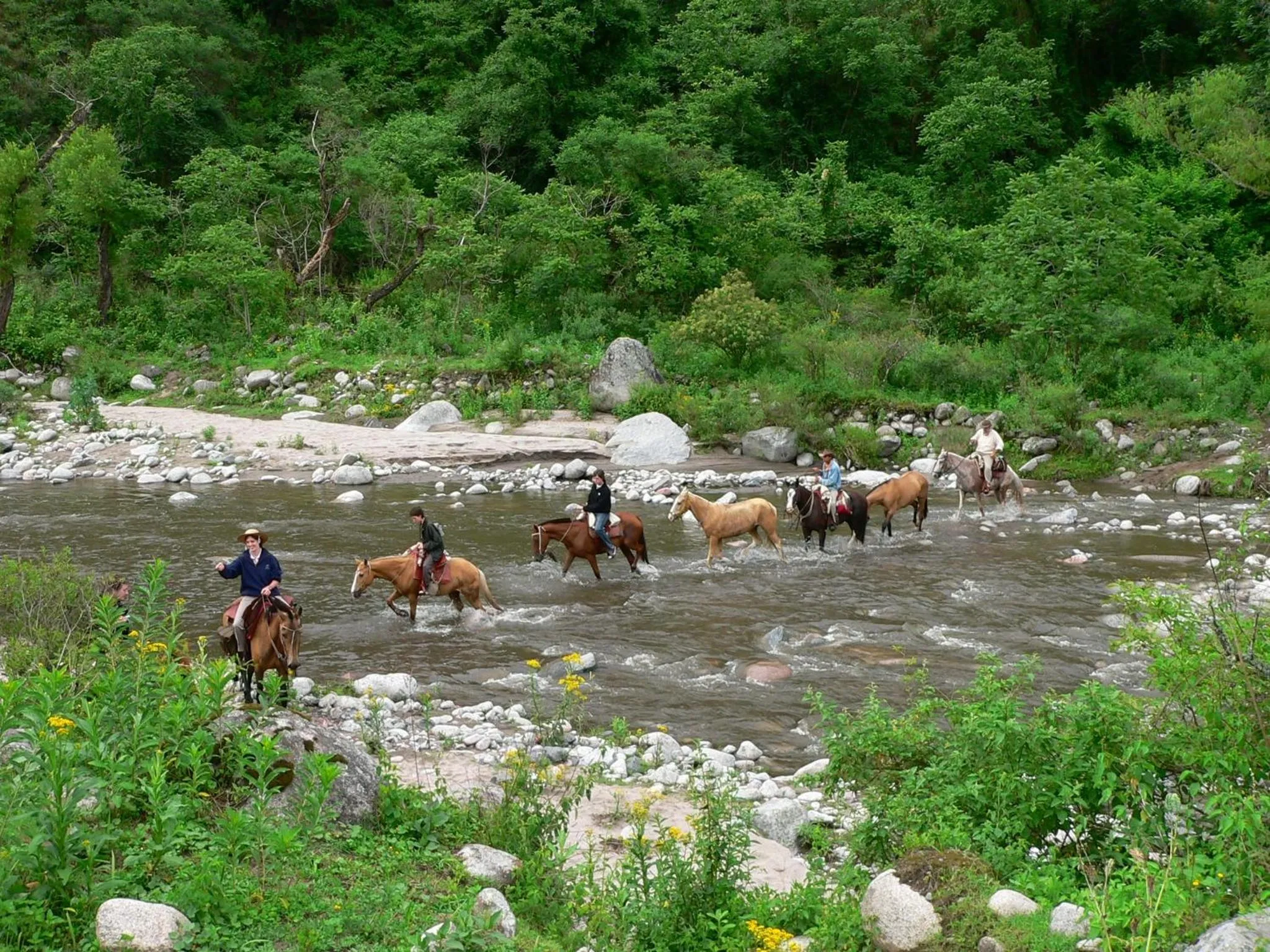 Horse-riding in Estancia Las Tacanas