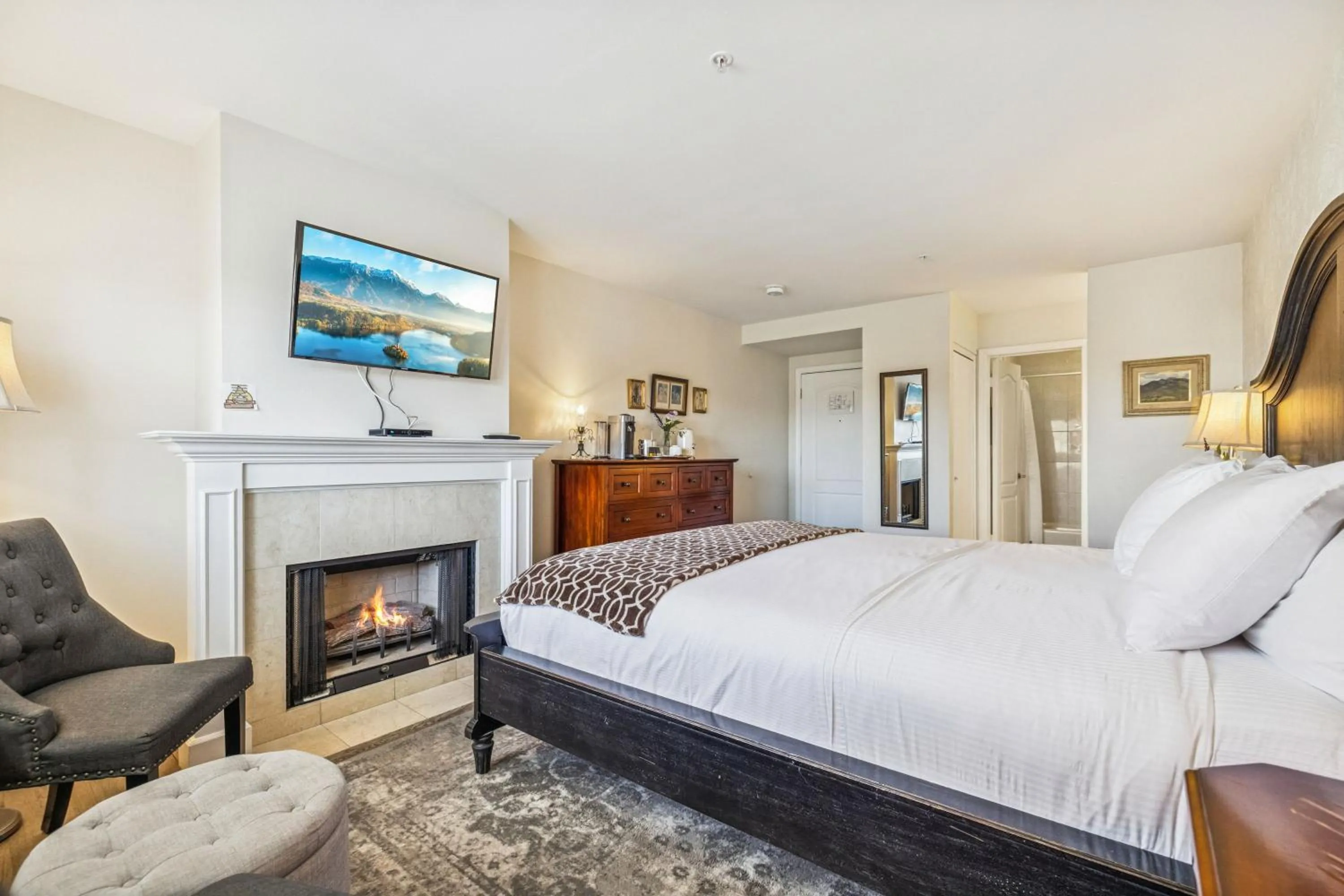 Bed in Mirabelle Inn