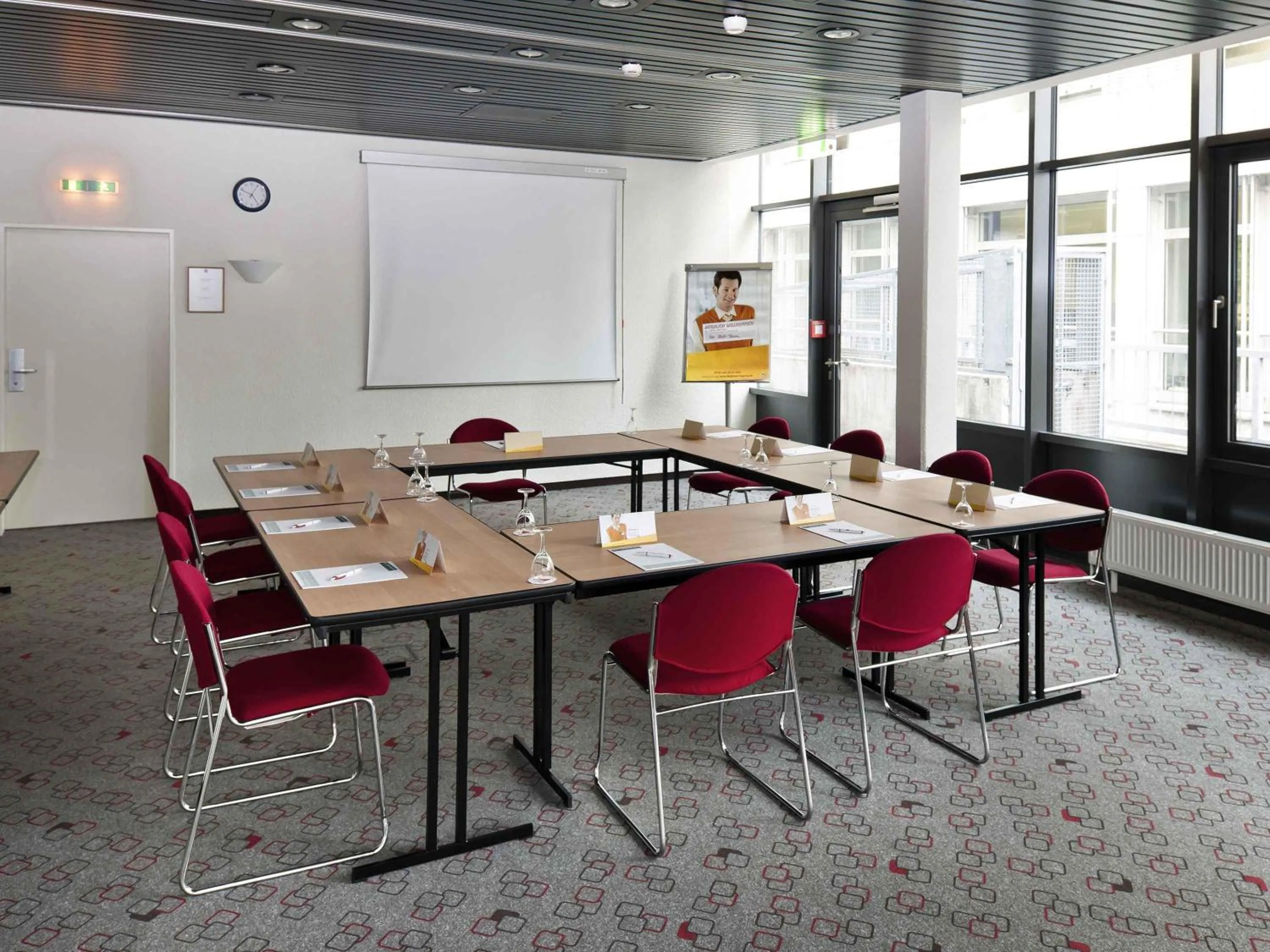 Meeting/conference room in ibis Augsburg Hauptbahnhof