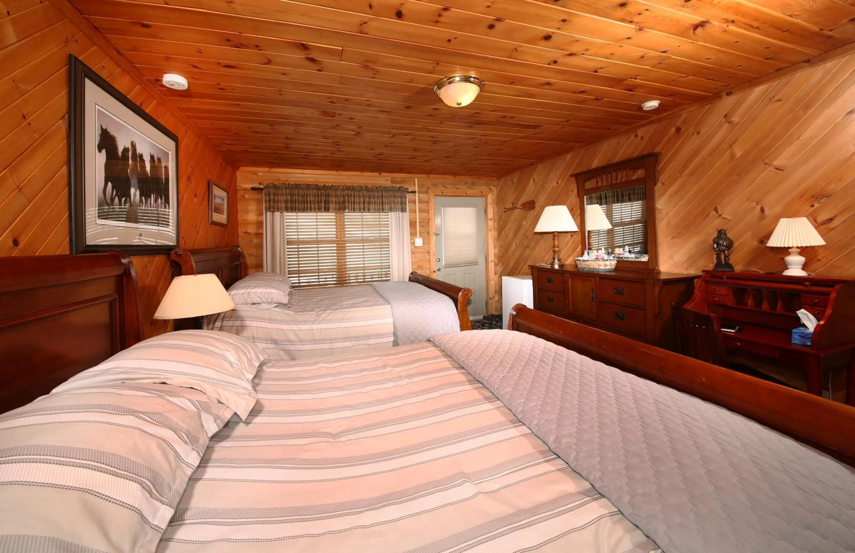 Bed in Tuckamore Lodge