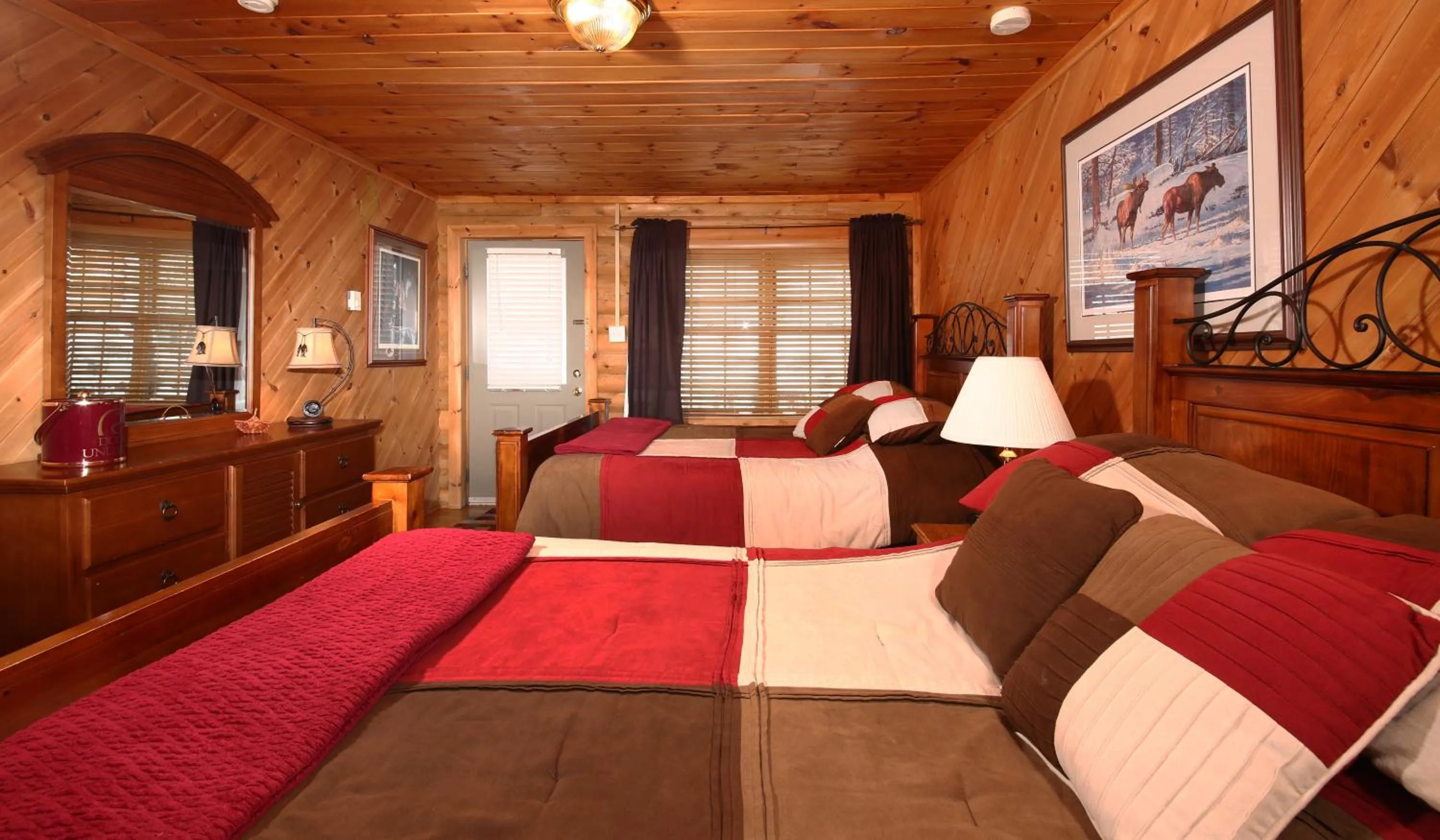 Bed in Tuckamore Lodge