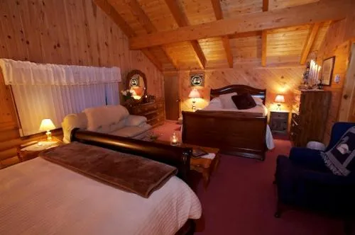 Bed in Tuckamore Lodge