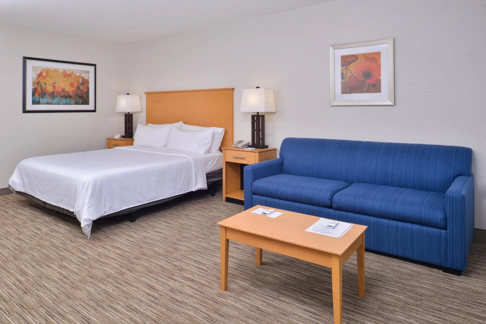 Photo of the whole room, Bed in Holiday Inn Express Stockton Southeast by IHG