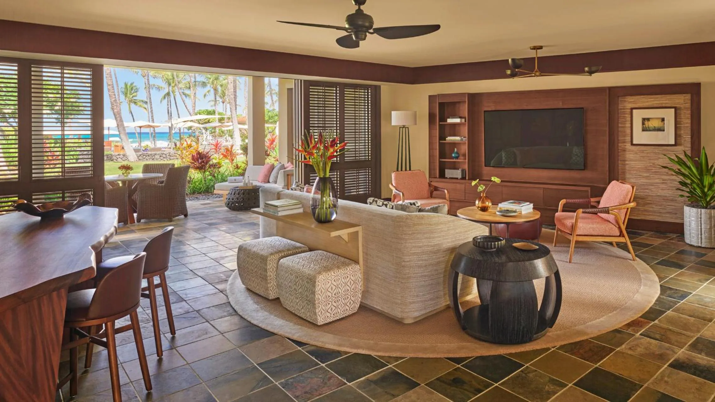 Living room in Four Seasons Resort Hualalai