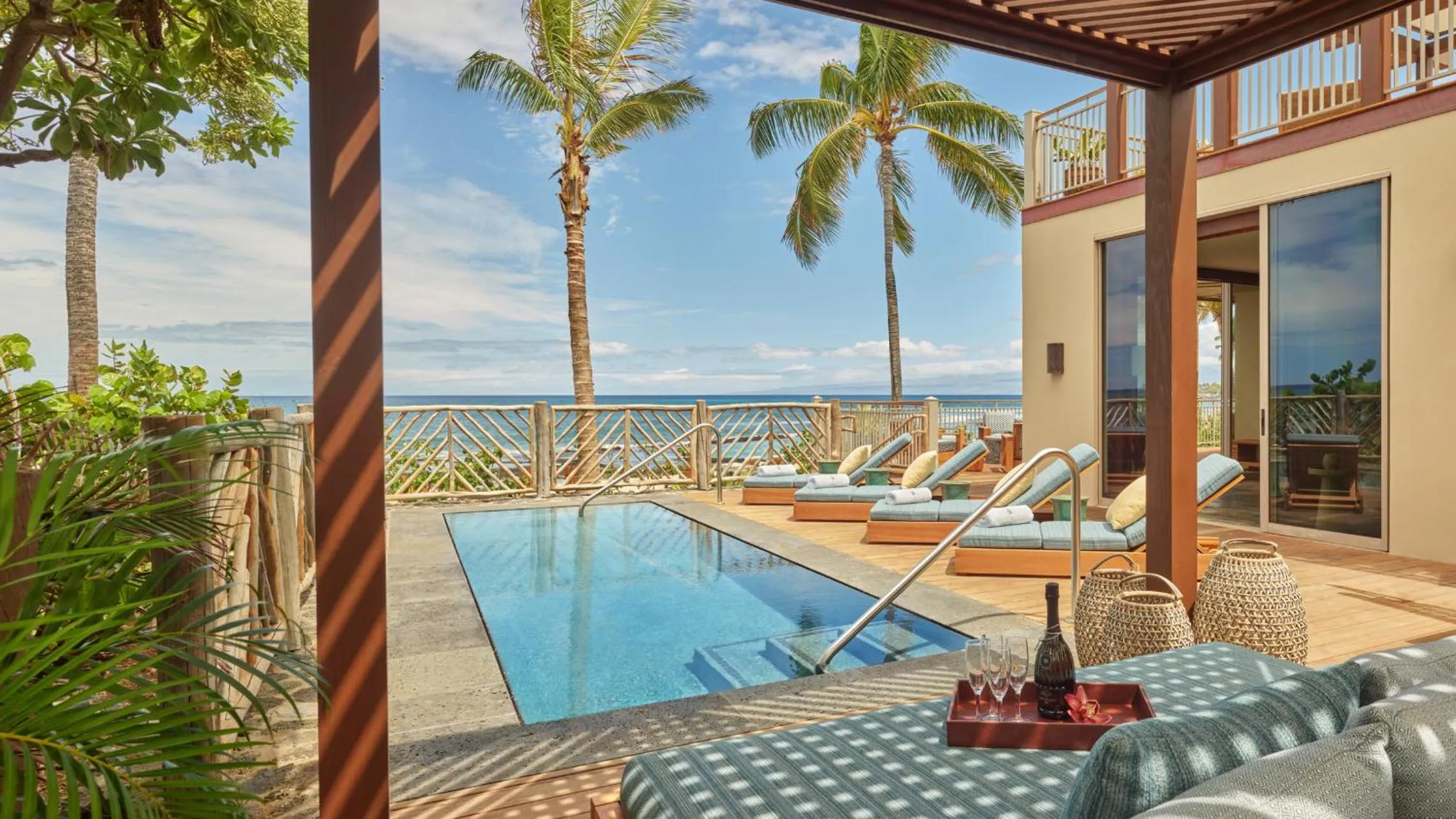 Patio in Four Seasons Resort Hualalai