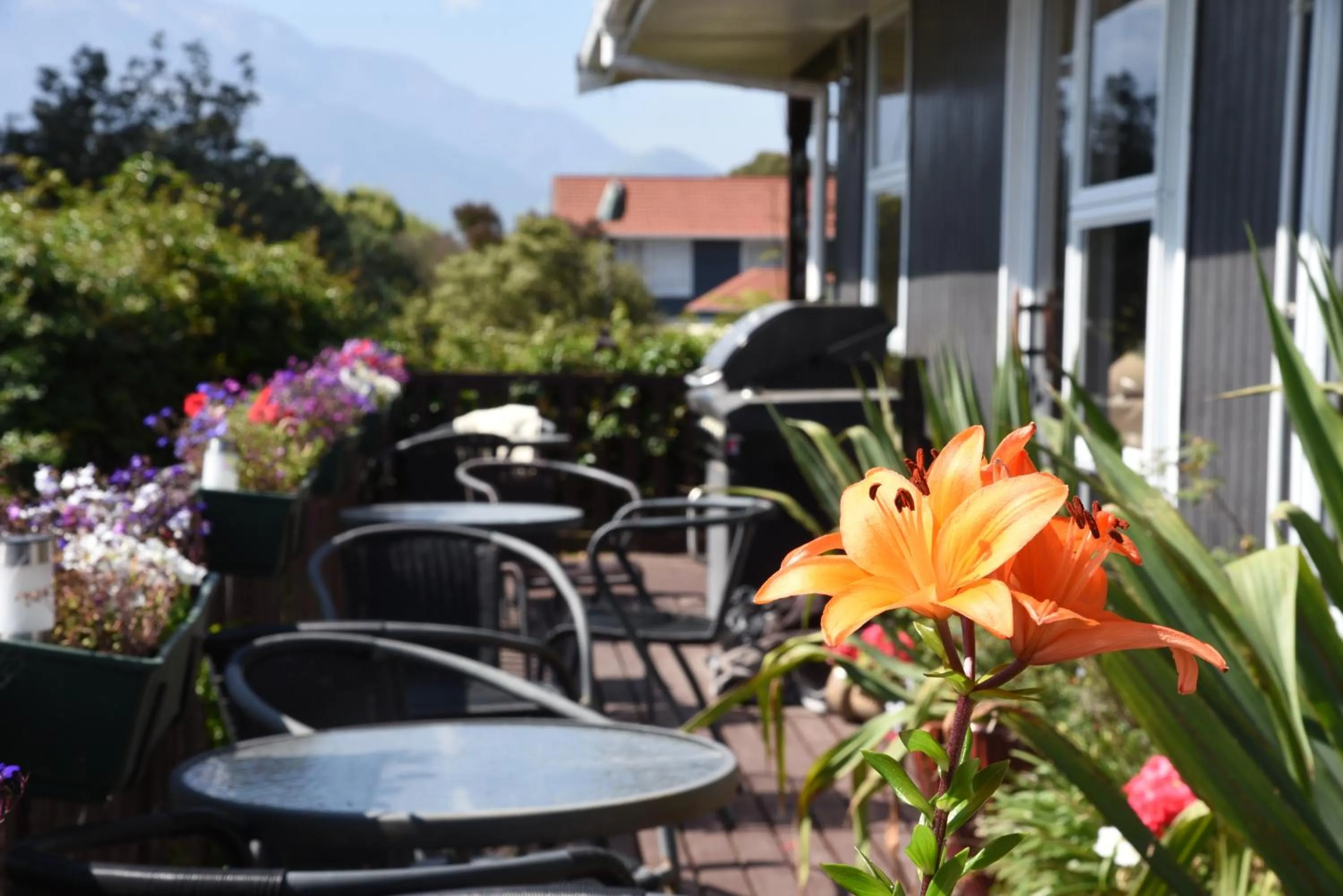 Balcony/Terrace in Brook House B&B & Cottages