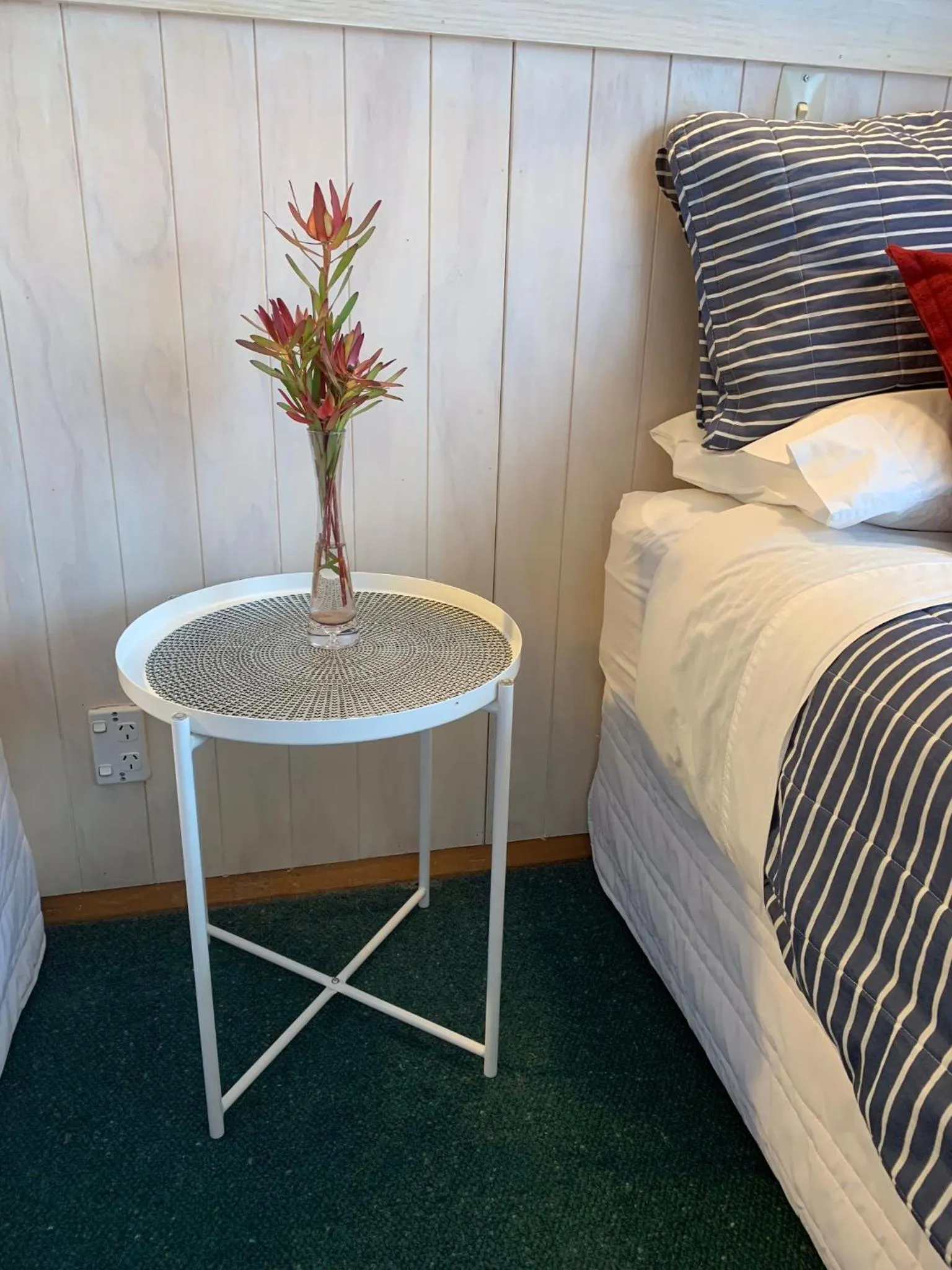 Decorative detail, Bed in Brook House B&B & Cottages