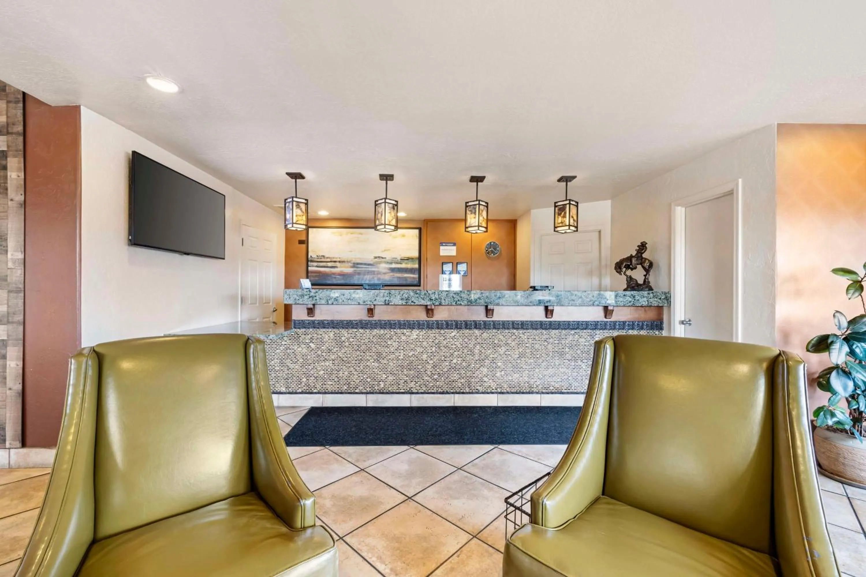 Lobby or reception in Best Western Prescottonian