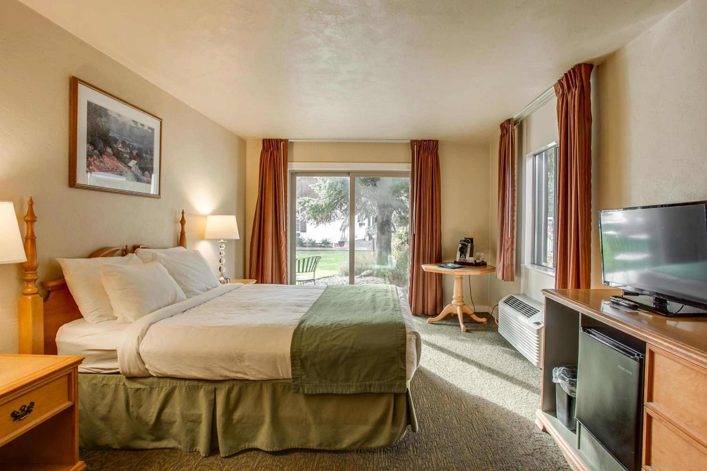 Bed in Der Ritterhof Inn