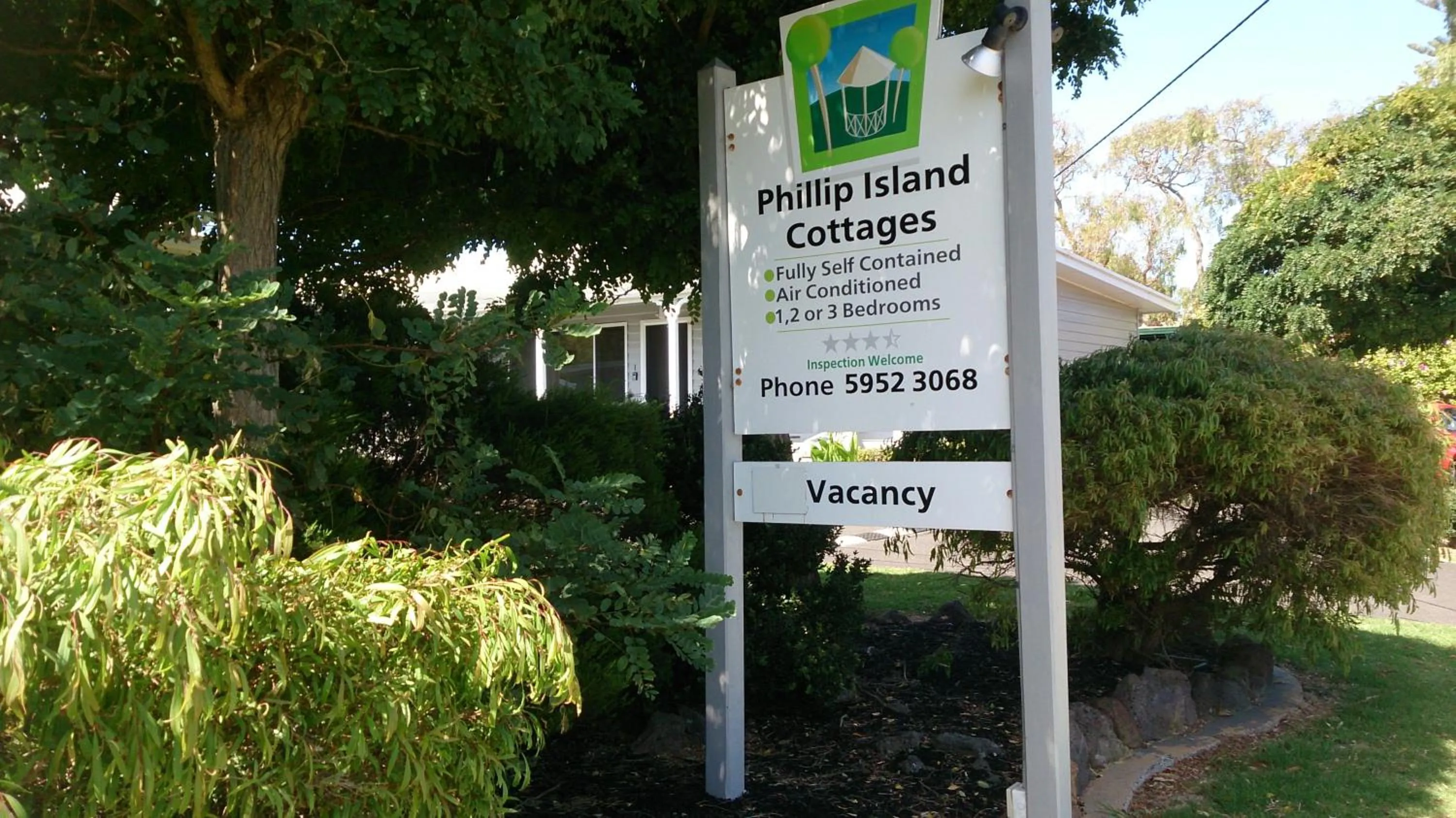 Property logo or sign in Phillip Island Cottages