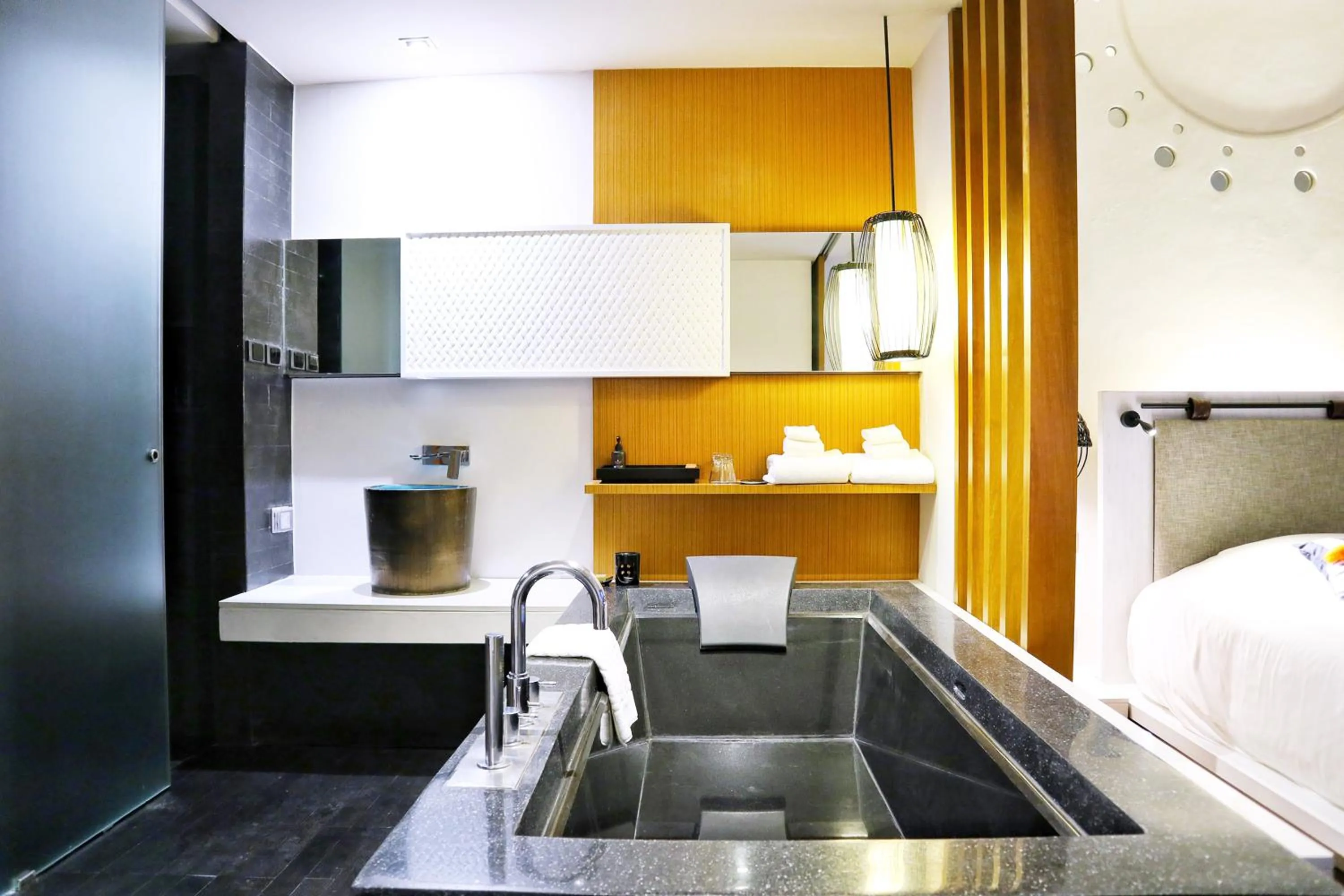 Bathroom, Bed in Veranda High Resort Chiang Mai - MGallery Collection, Accor Hotel