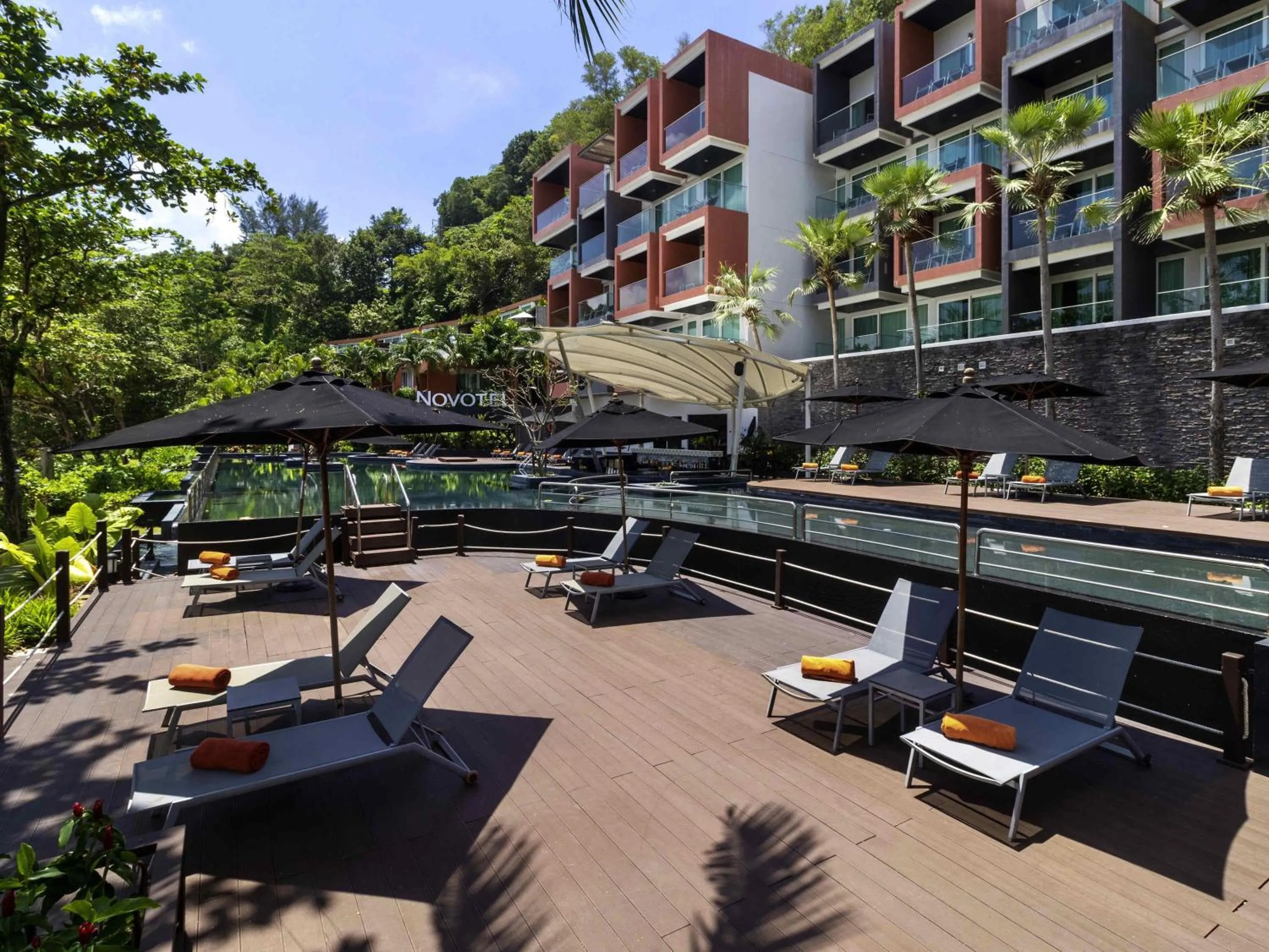 Pool view in Novotel Phuket Kamala Beach