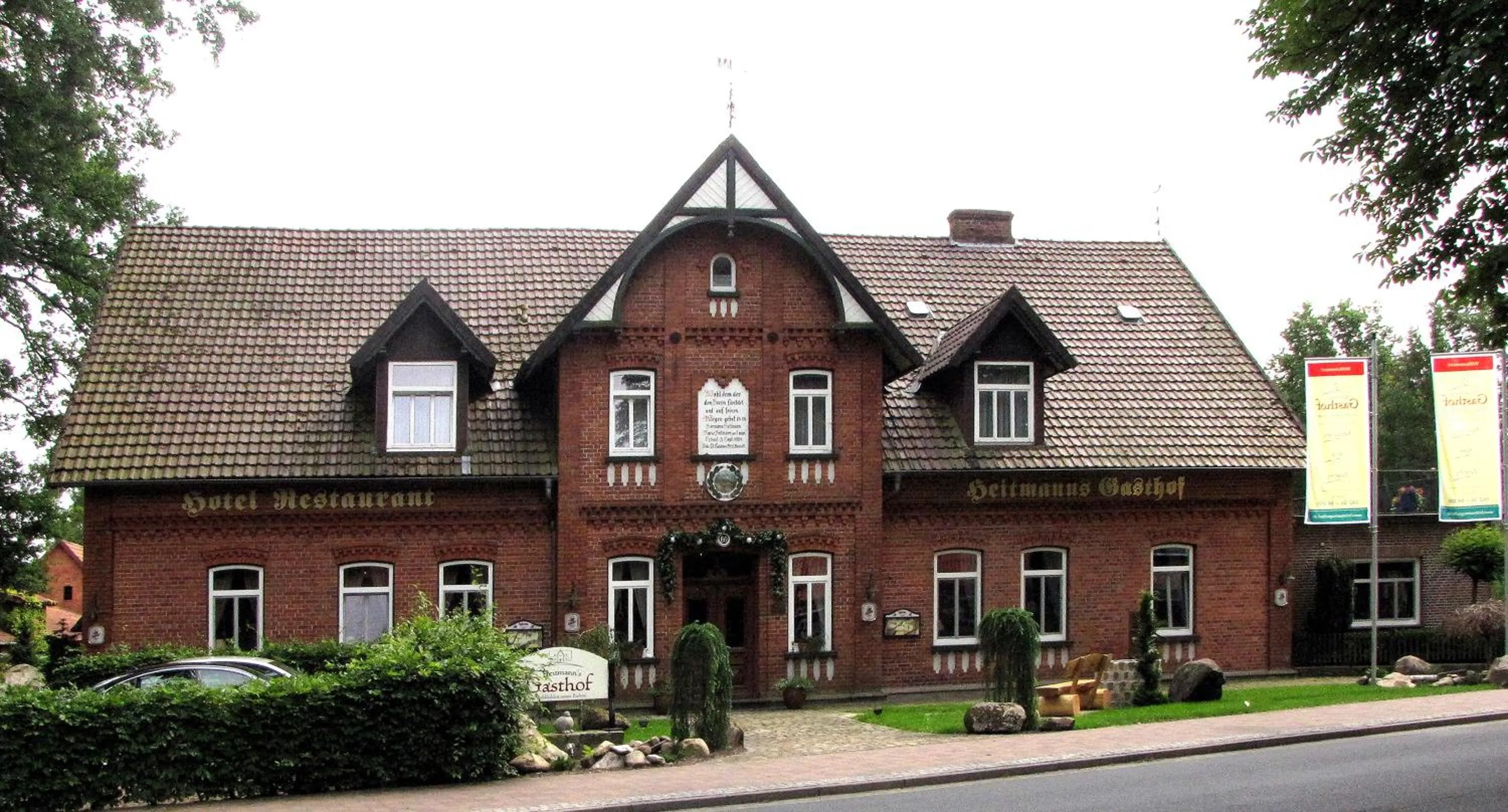 Property building in Heitmann`s Gasthof