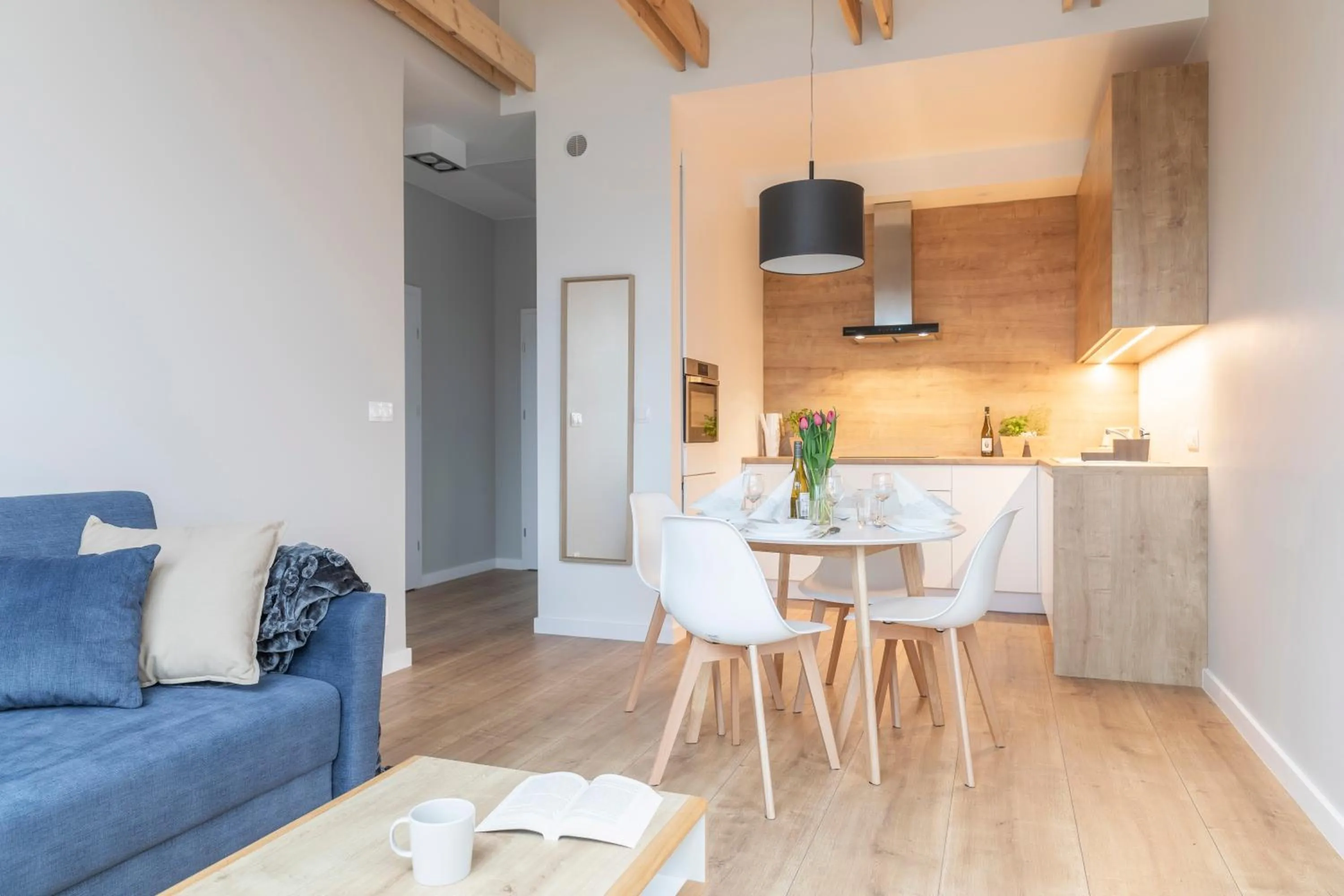 Living room in Kamienica Parkowa