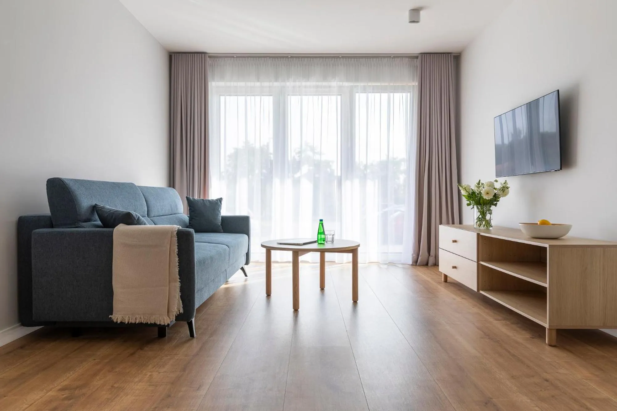 Living room in Kamienica Parkowa