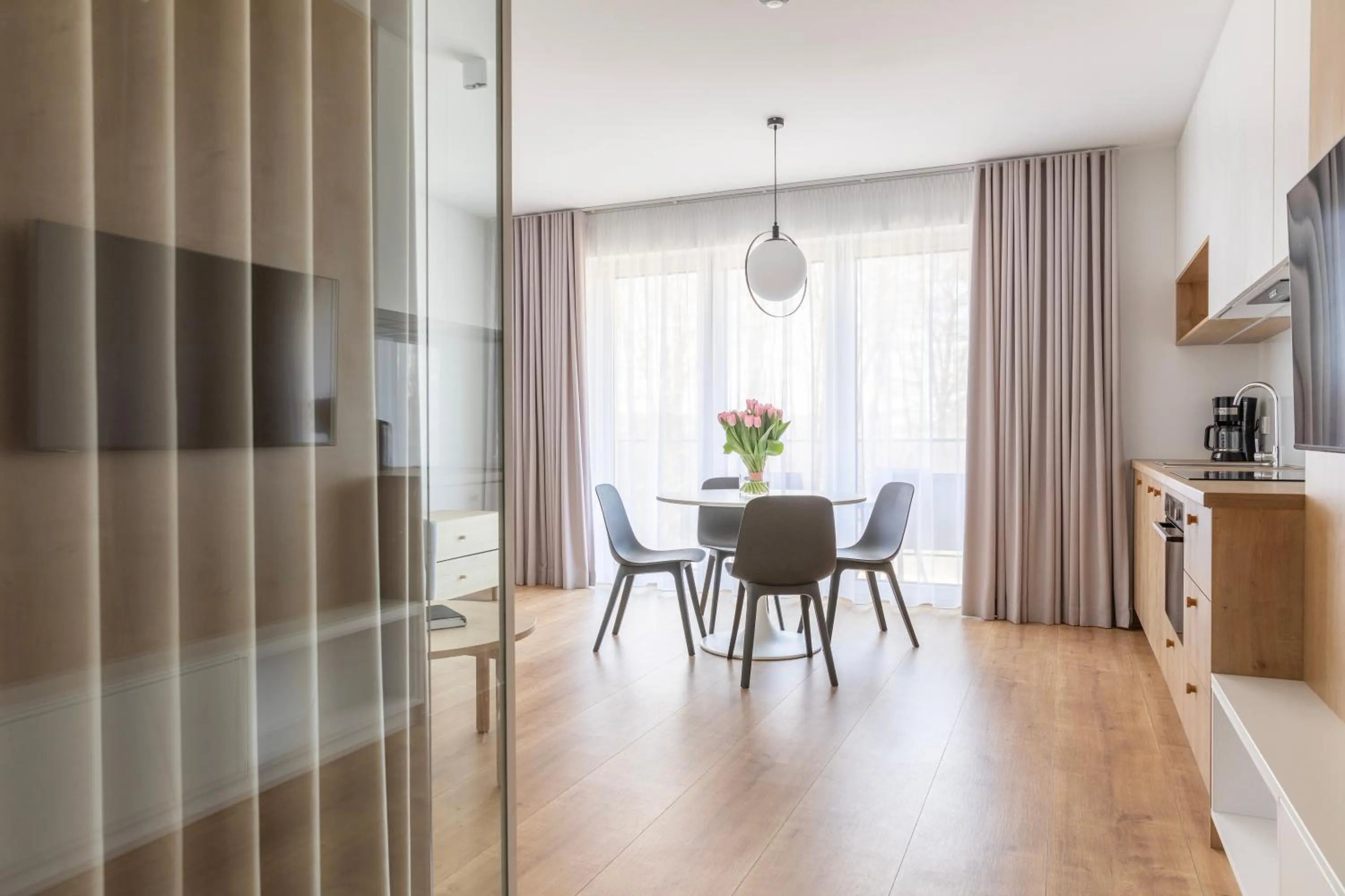 Kitchen or kitchenette in Kamienica Parkowa