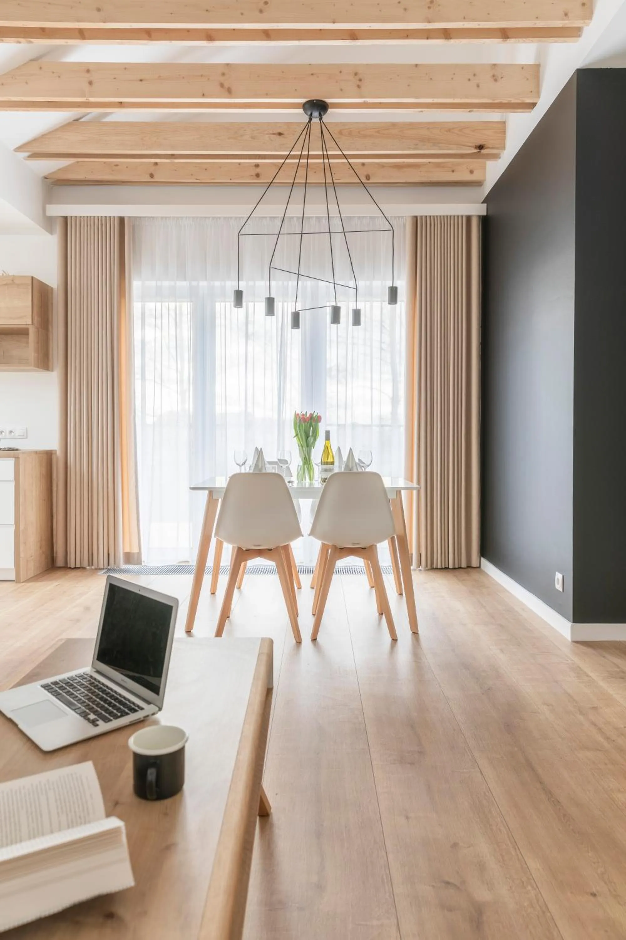 Living room in Kamienica Parkowa