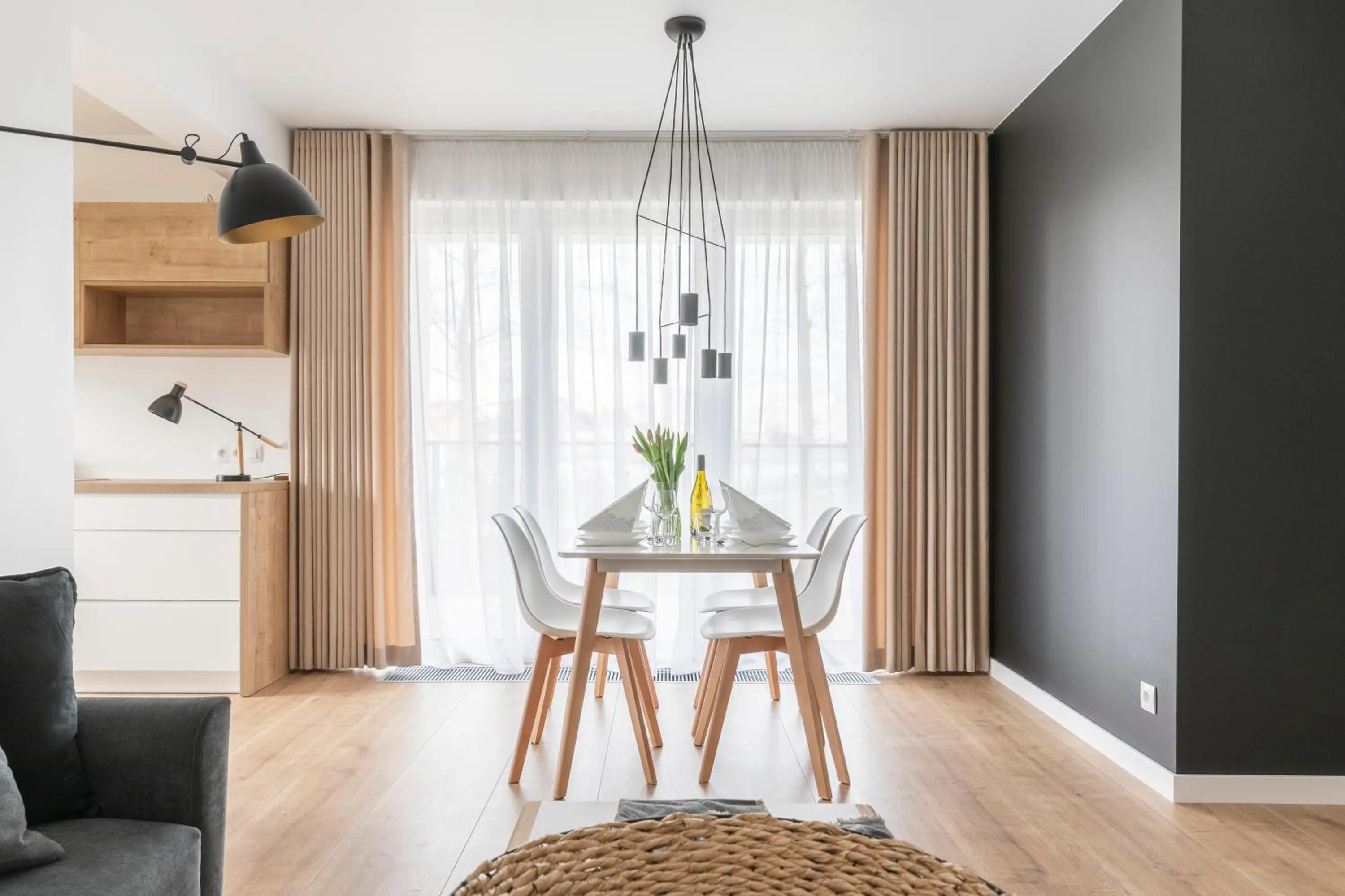 Living room in Kamienica Parkowa