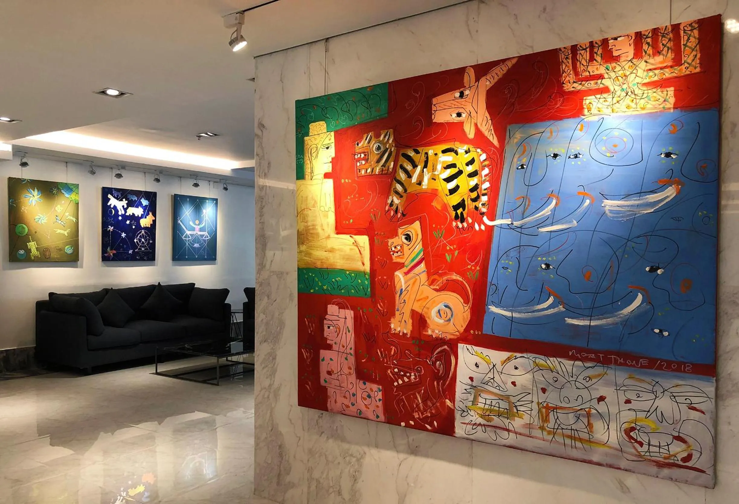 Lobby or reception in K.C Residence