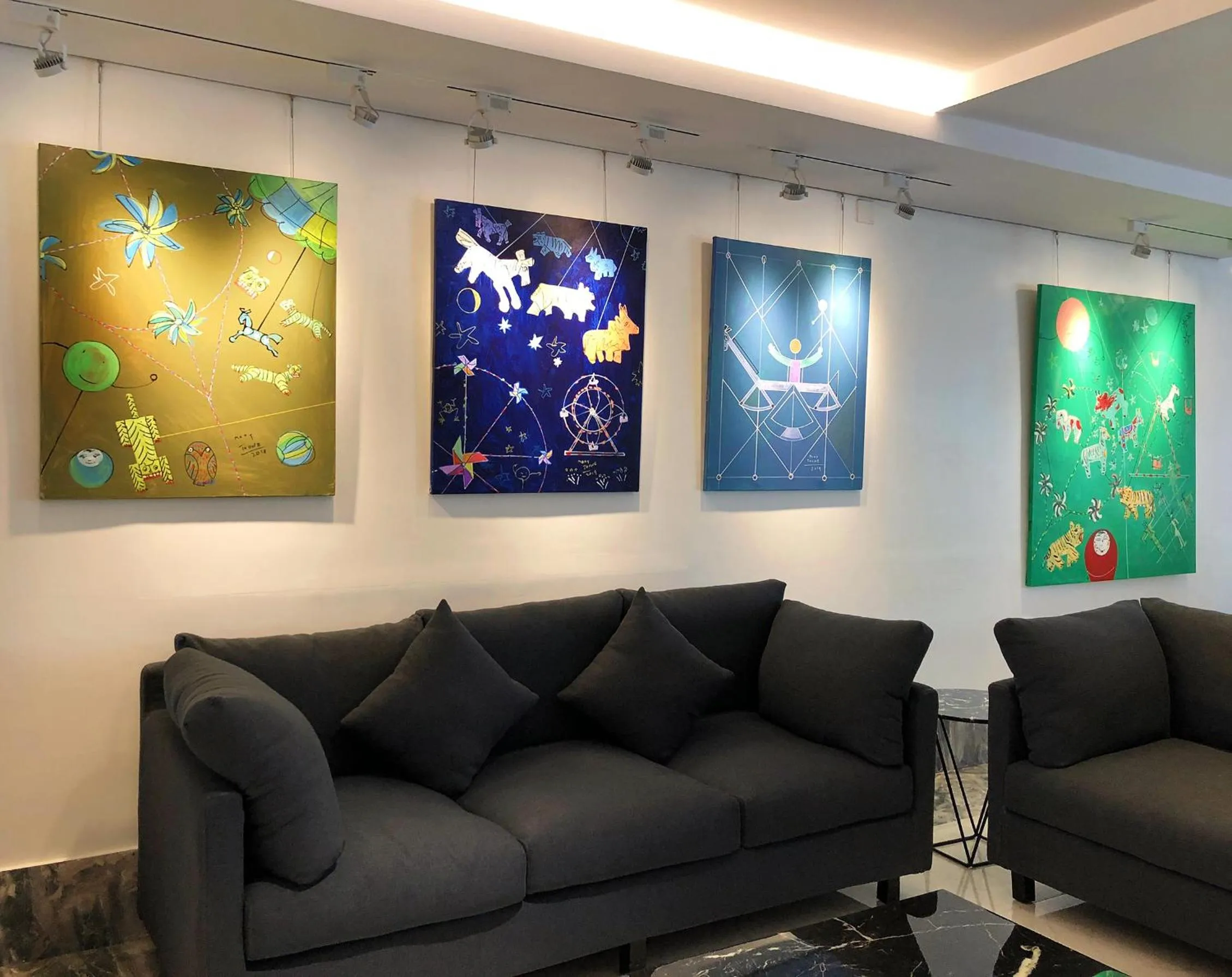 Lobby or reception in K.C Residence