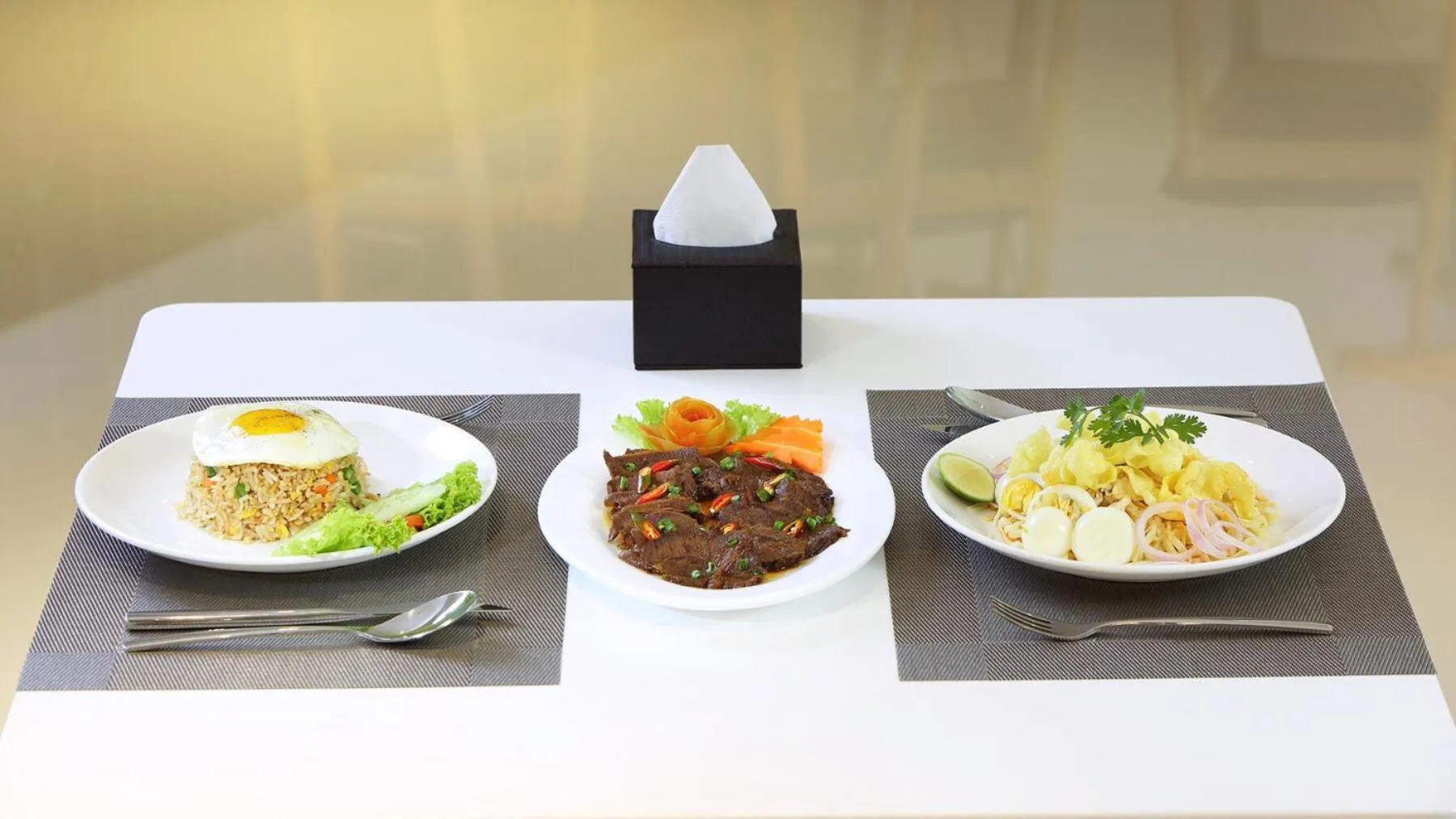 Lunch in K.C Residence