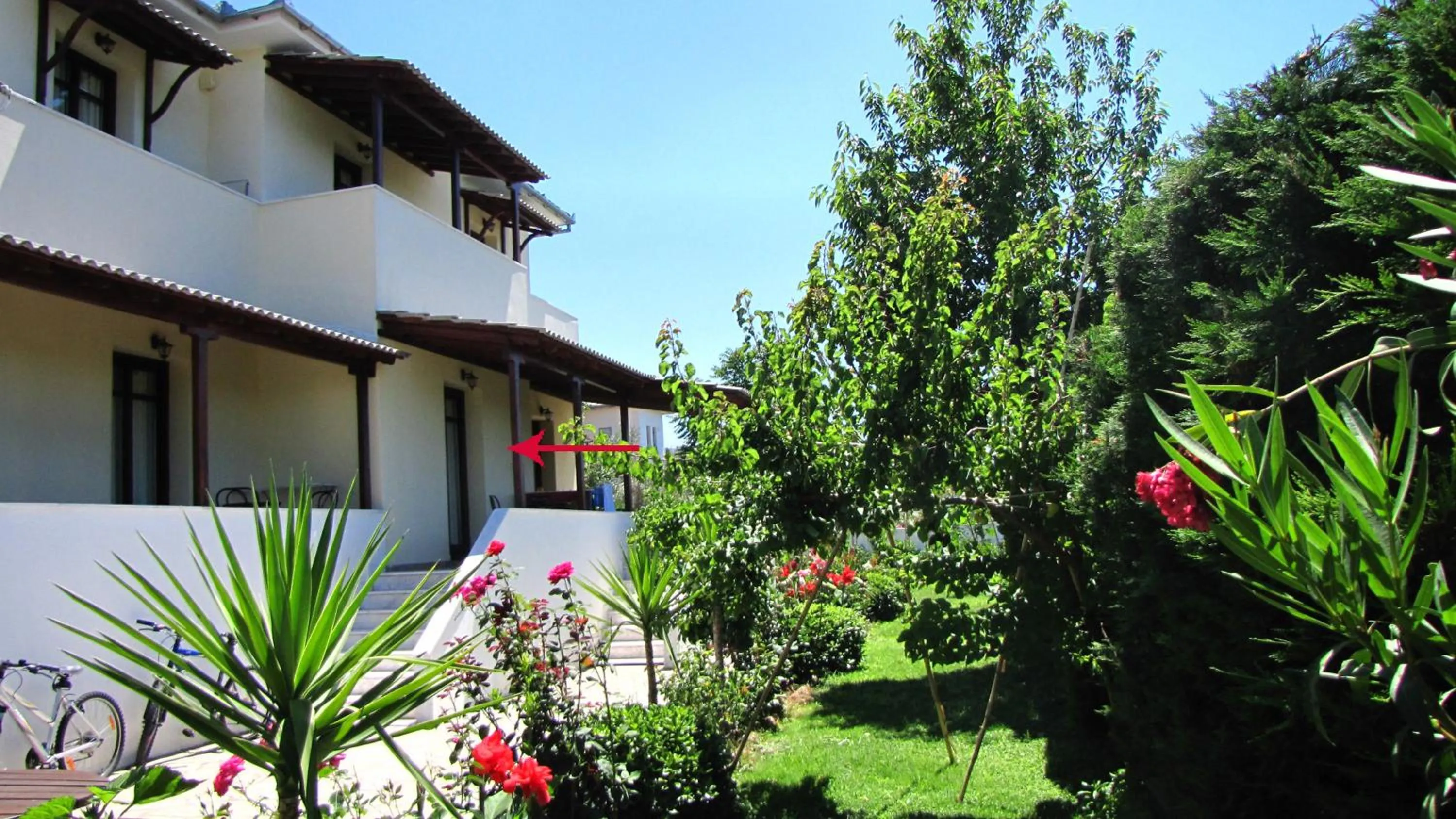 Property building in Palirria Hotel & Studios